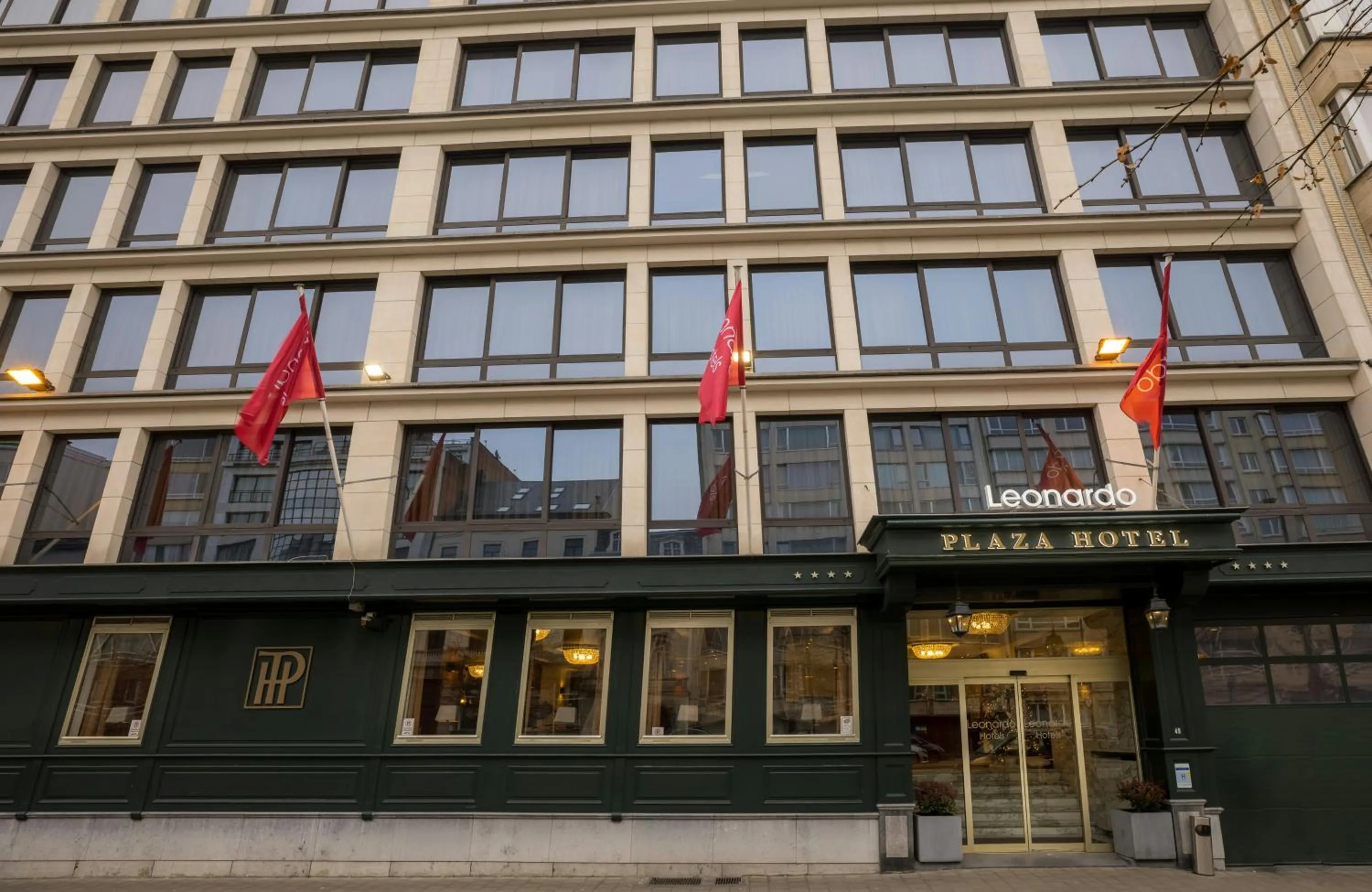 Property building in Leonardo Hotel Antwerp The Plaza