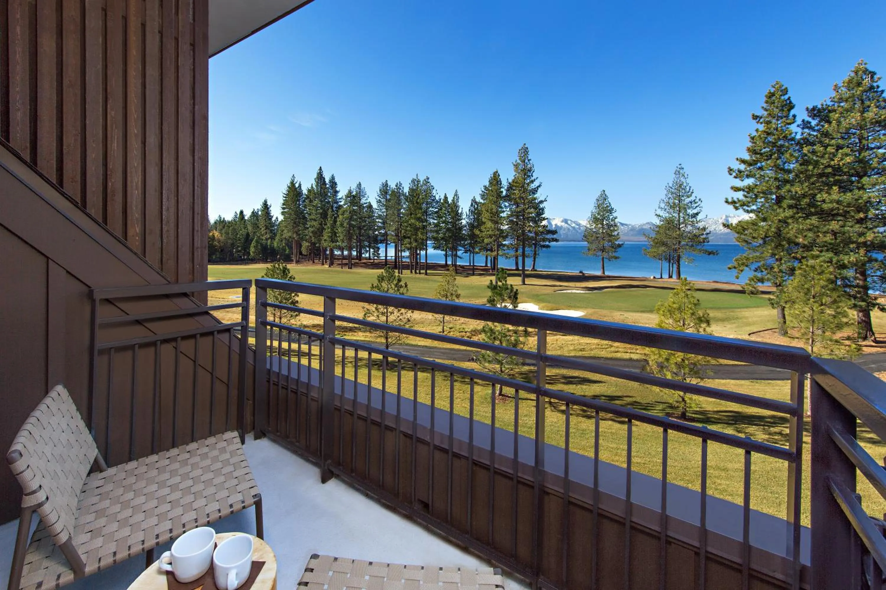 Patio in Edgewood Tahoe Resort