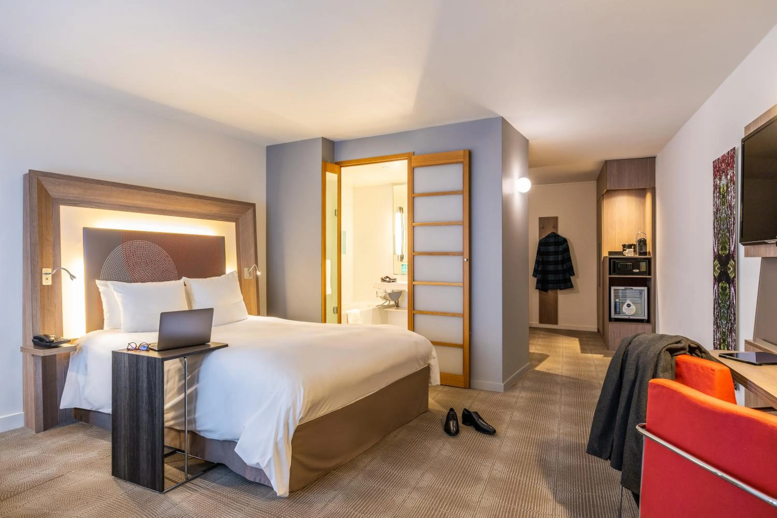 Bedroom, Bed in Novotel Mechelen Centrum