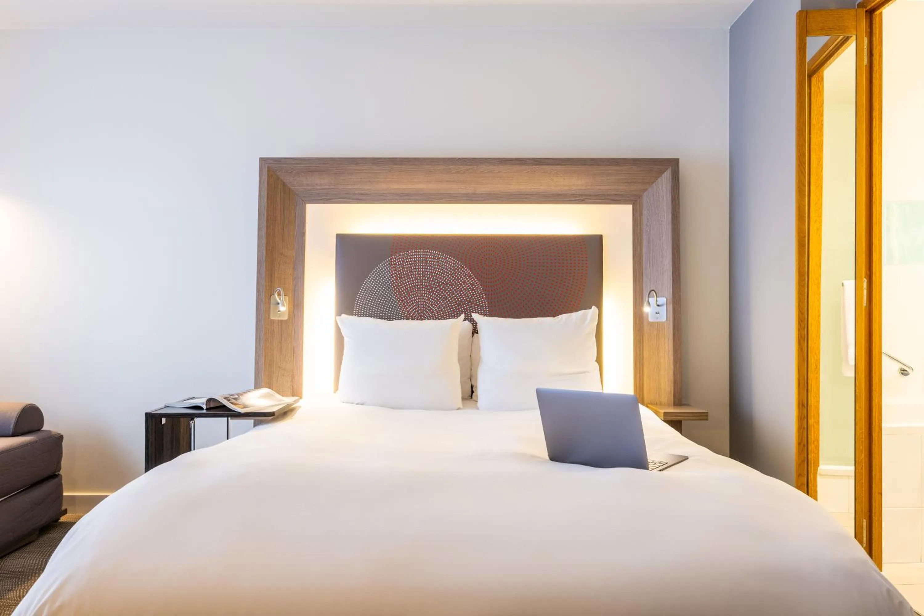 Bed in Novotel Mechelen Centrum