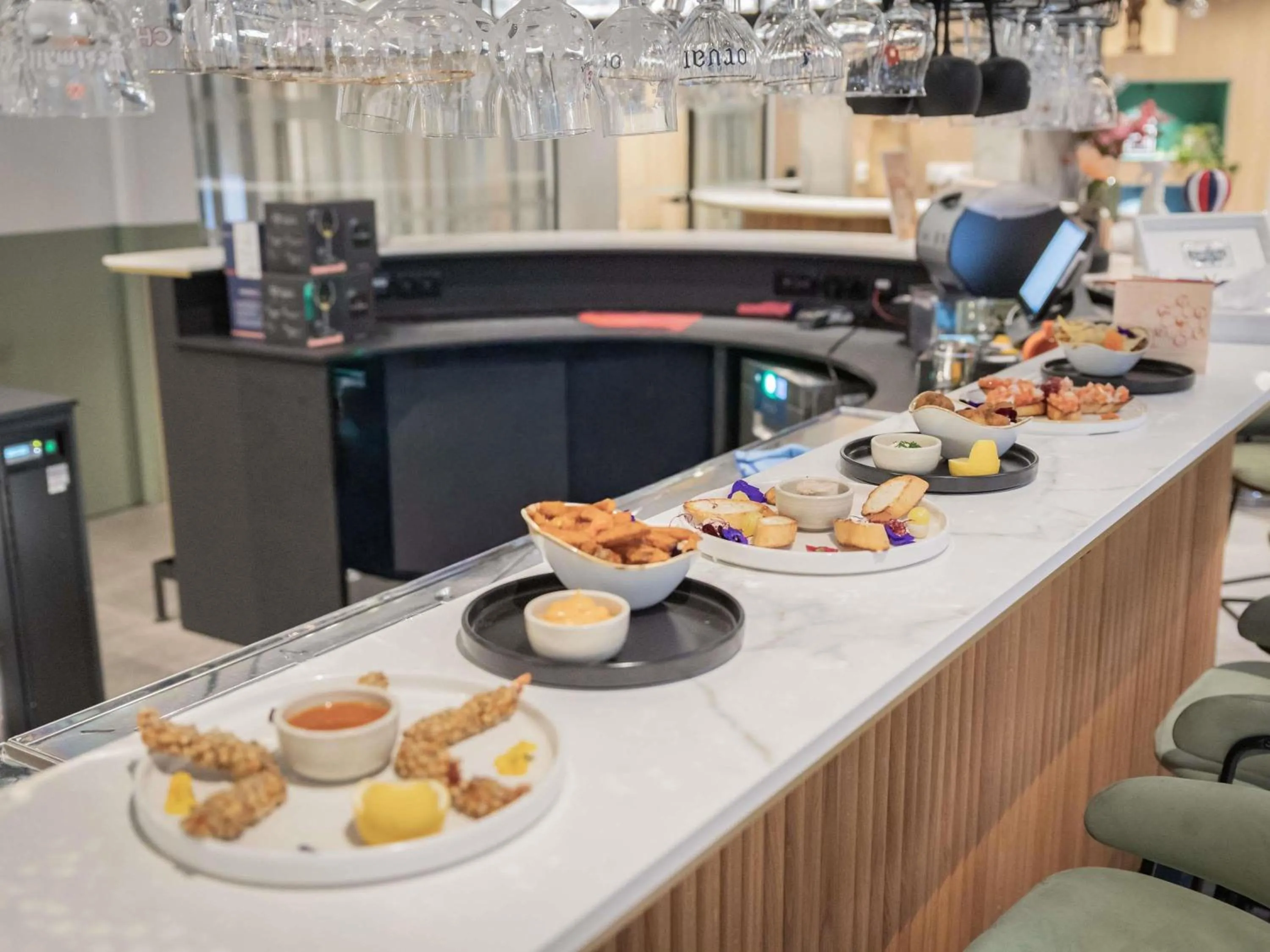 Lounge or bar in Hotel Novotel Brussels Off Grand Place