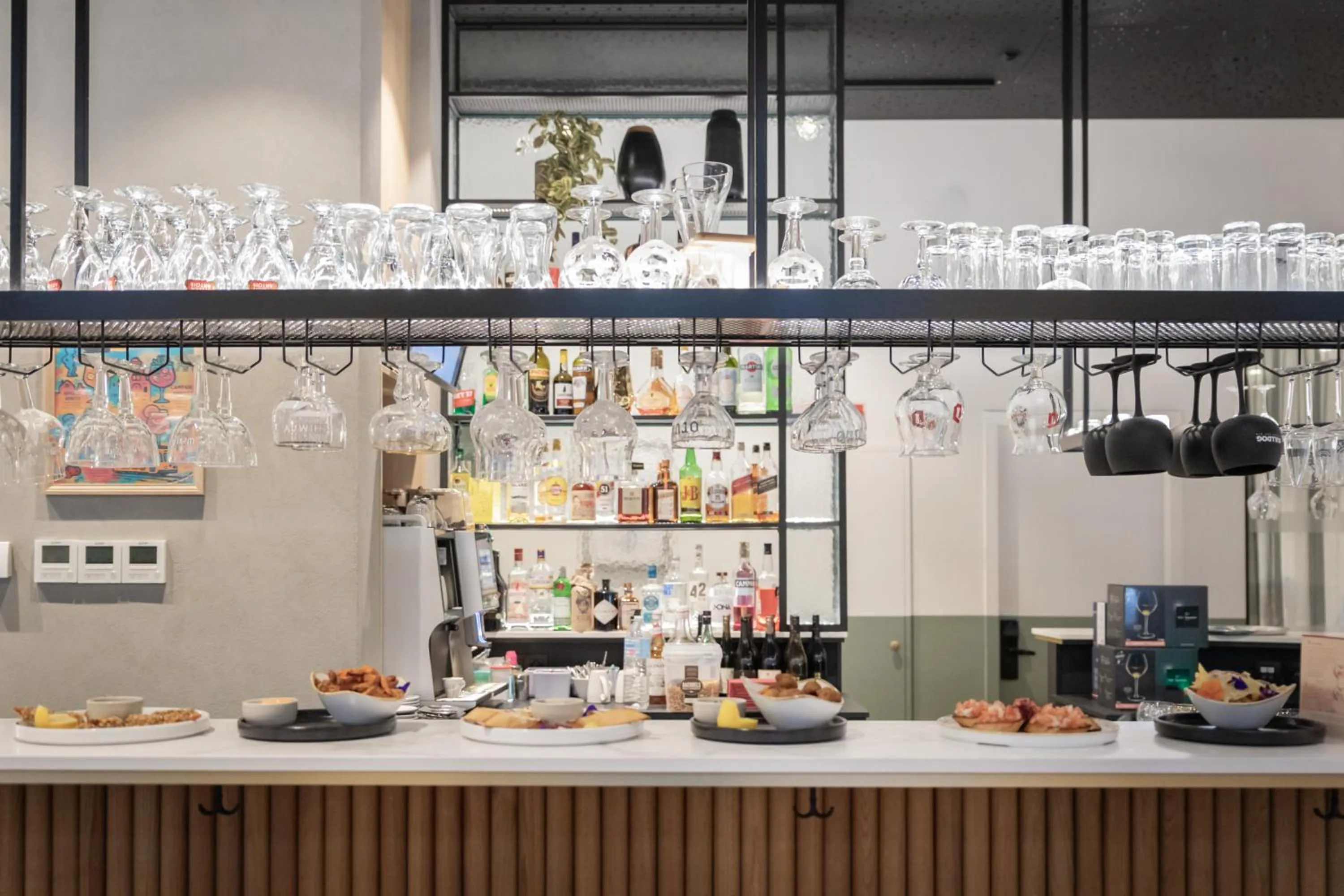 Lounge or bar in Hotel Novotel Brussels Off Grand Place