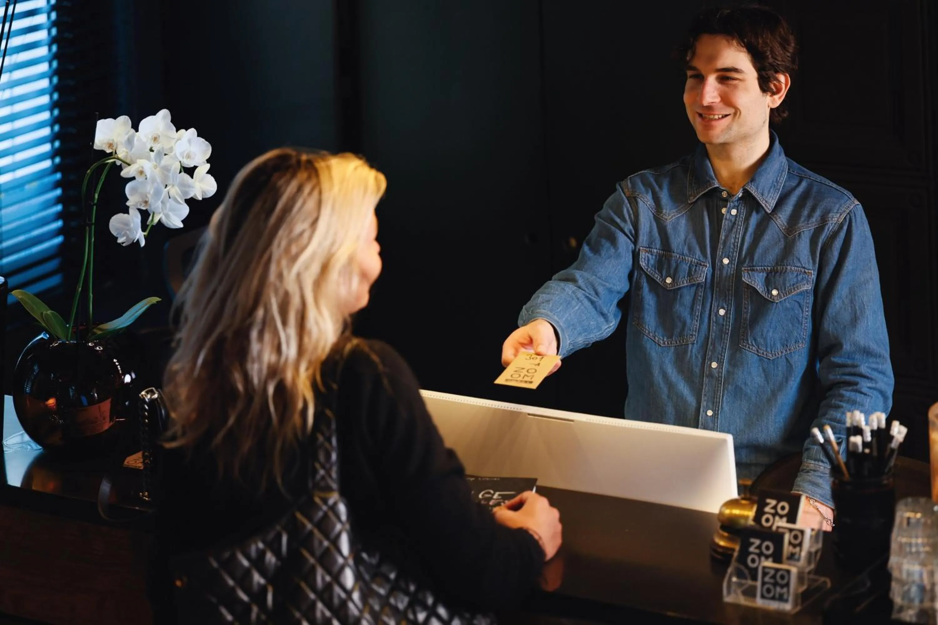 Lobby or reception in Zoom Hotel