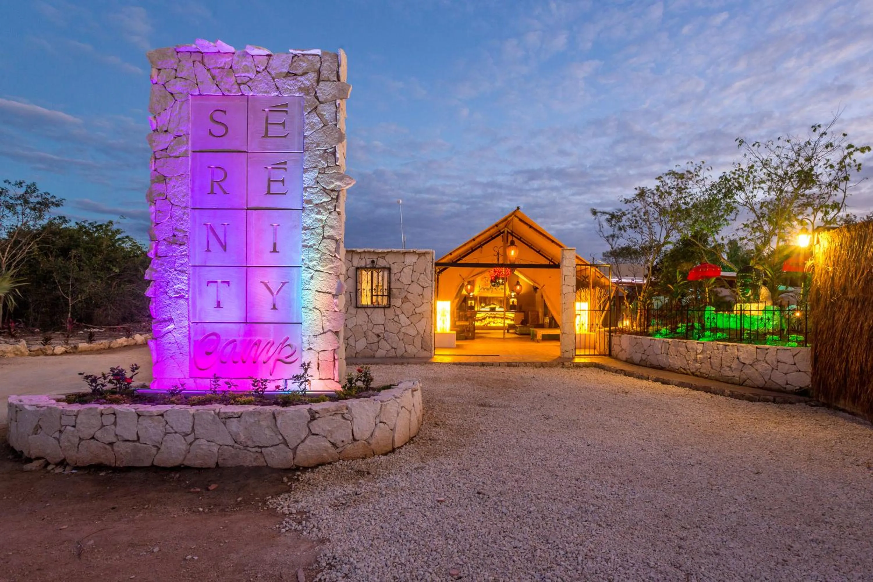 Facade/entrance in Serenity Authentic Glamping Tulum