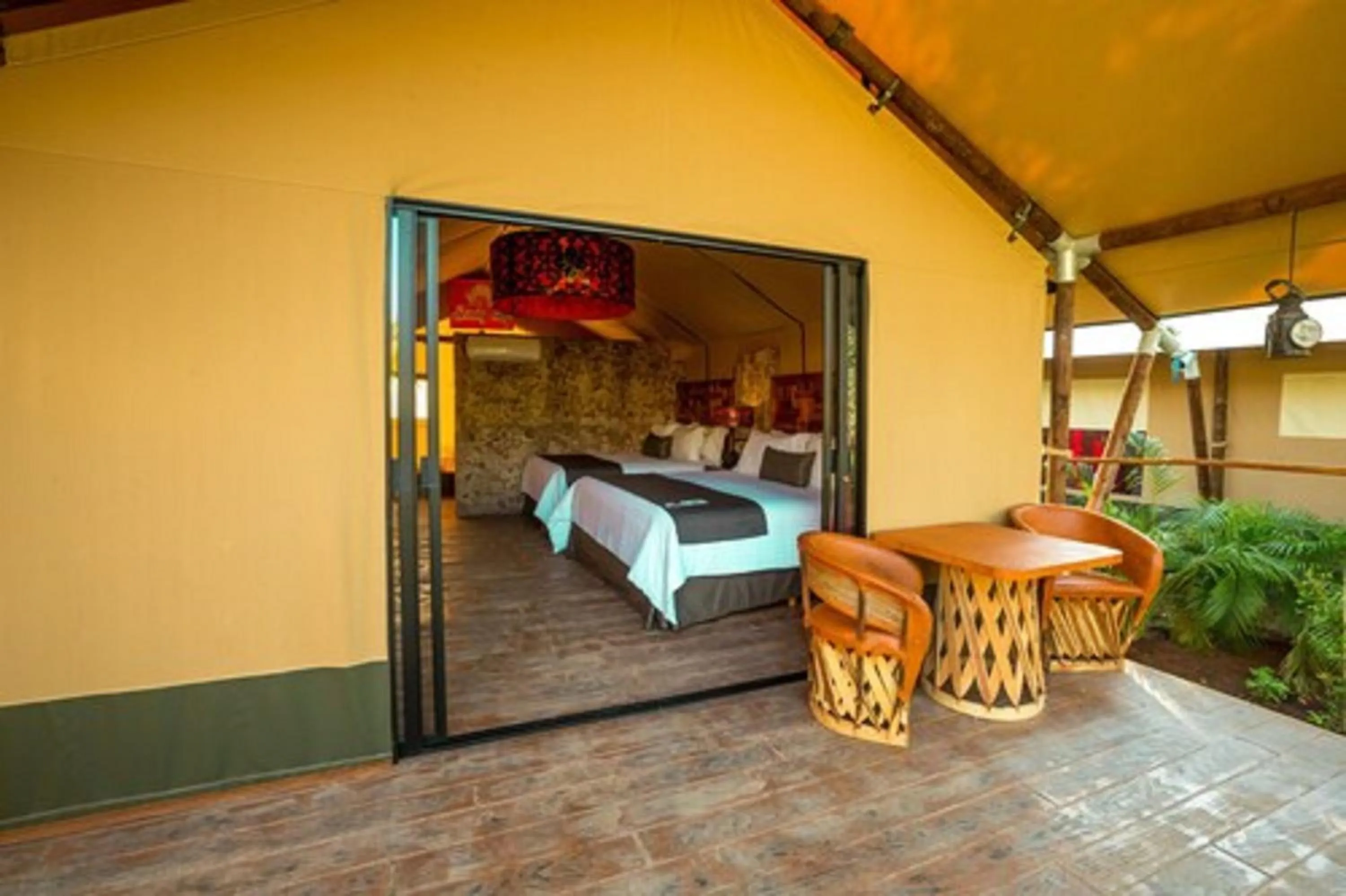 Bedroom, Bed in Serenity Authentic Glamping Tulum