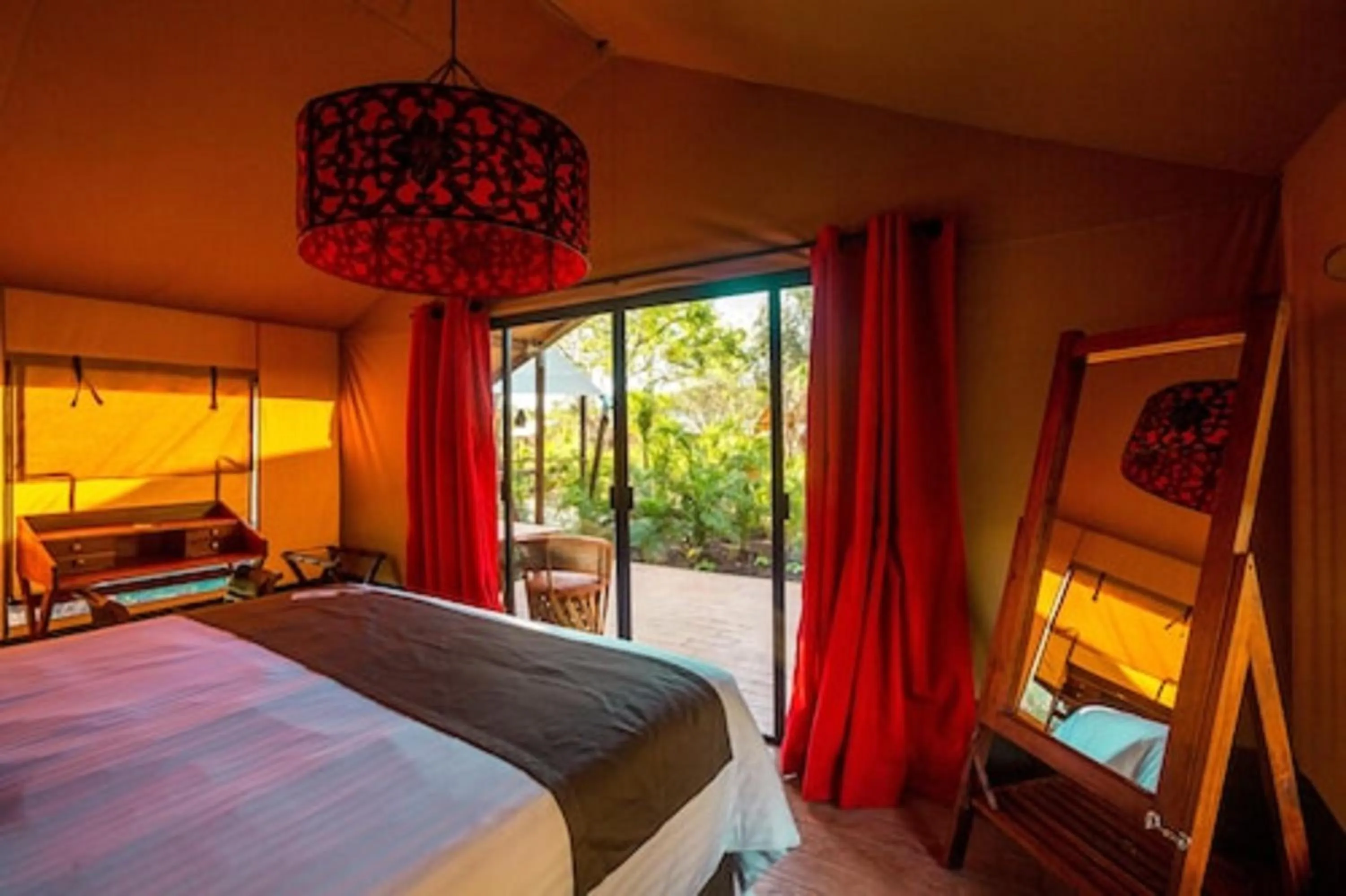 Bedroom, Bed in Serenity Authentic Glamping Tulum