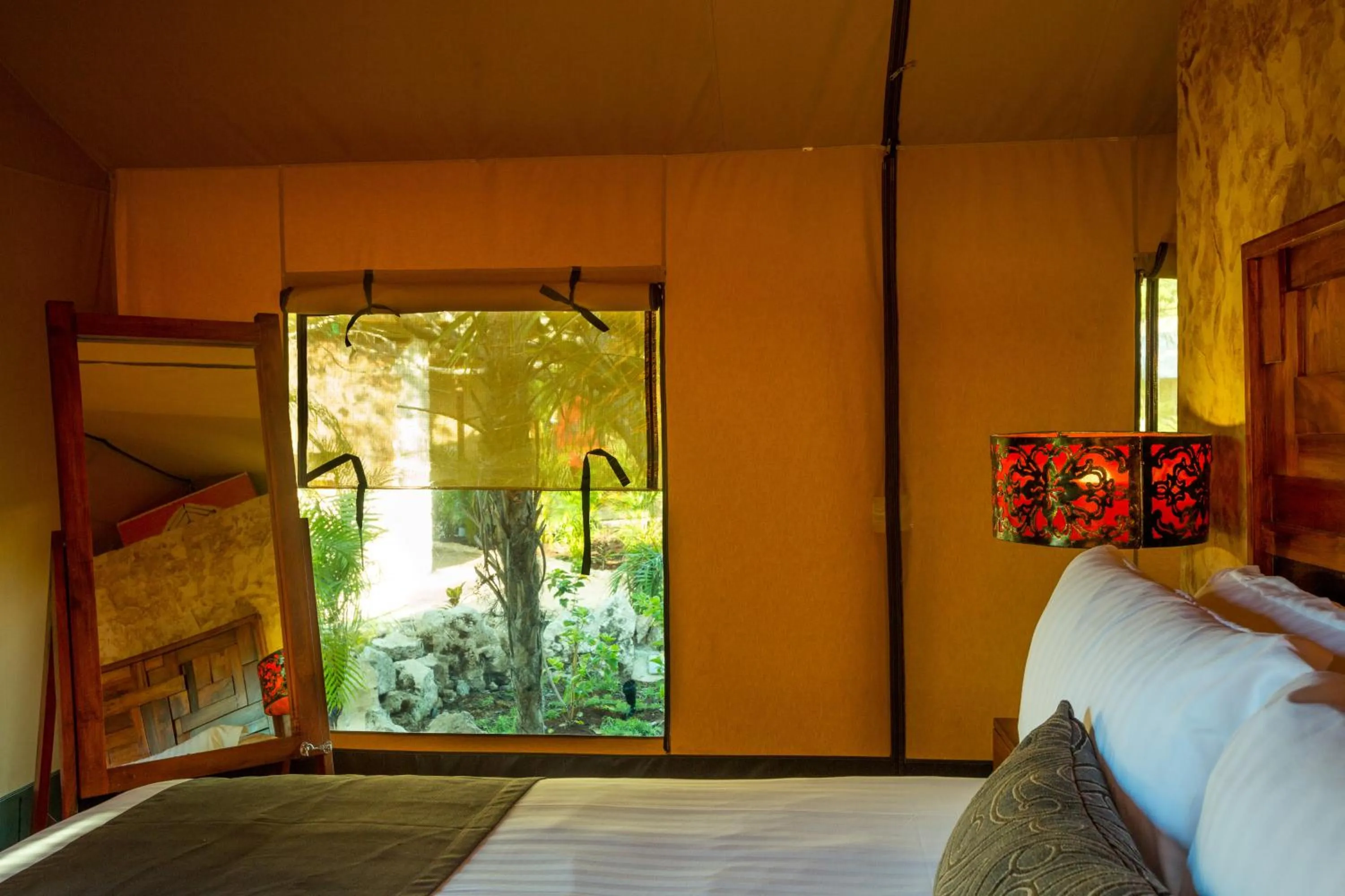 Bedroom, Bed in Serenity Authentic Glamping Tulum