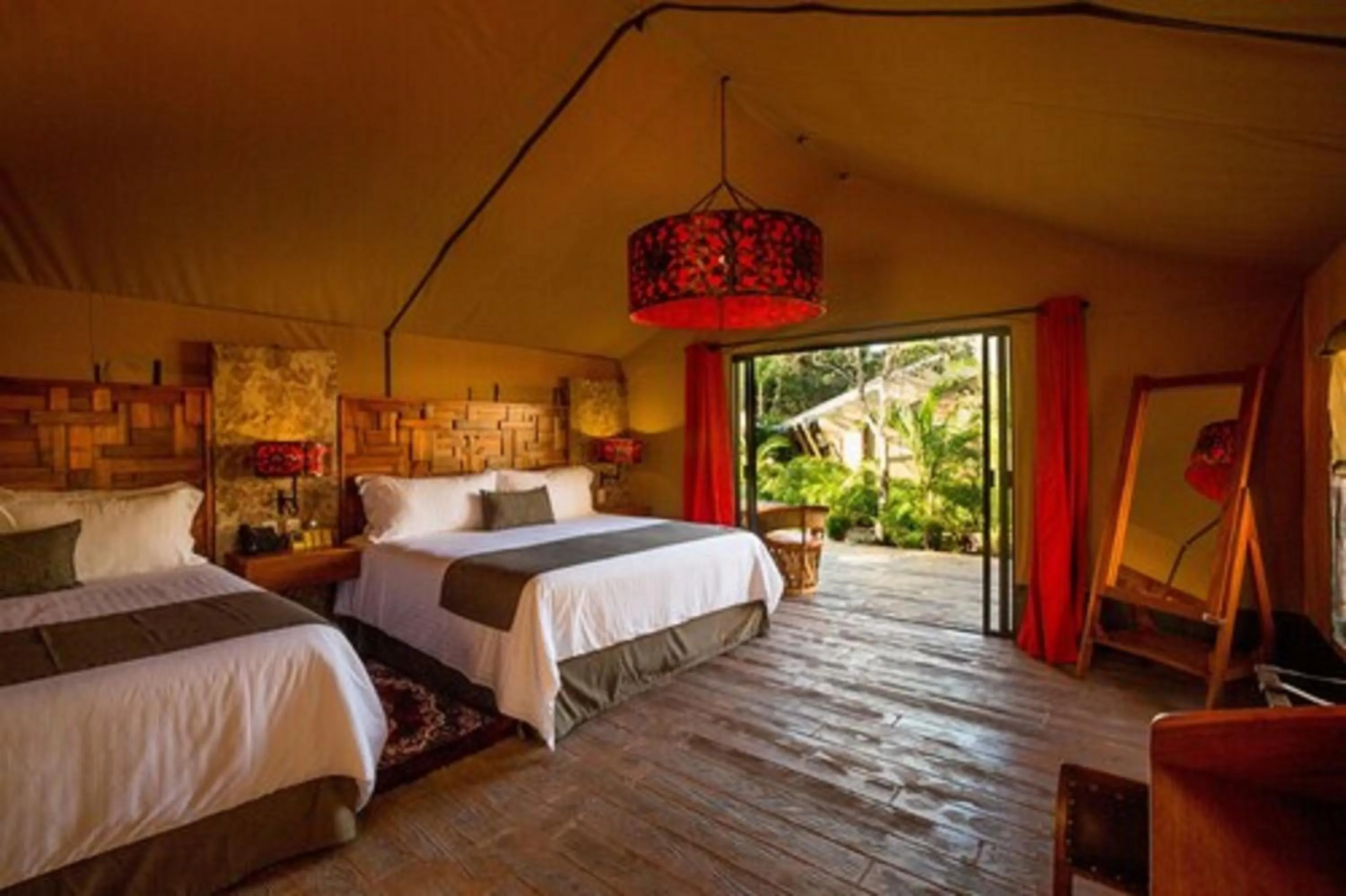 Bedroom, Bed in Serenity Authentic Glamping Tulum