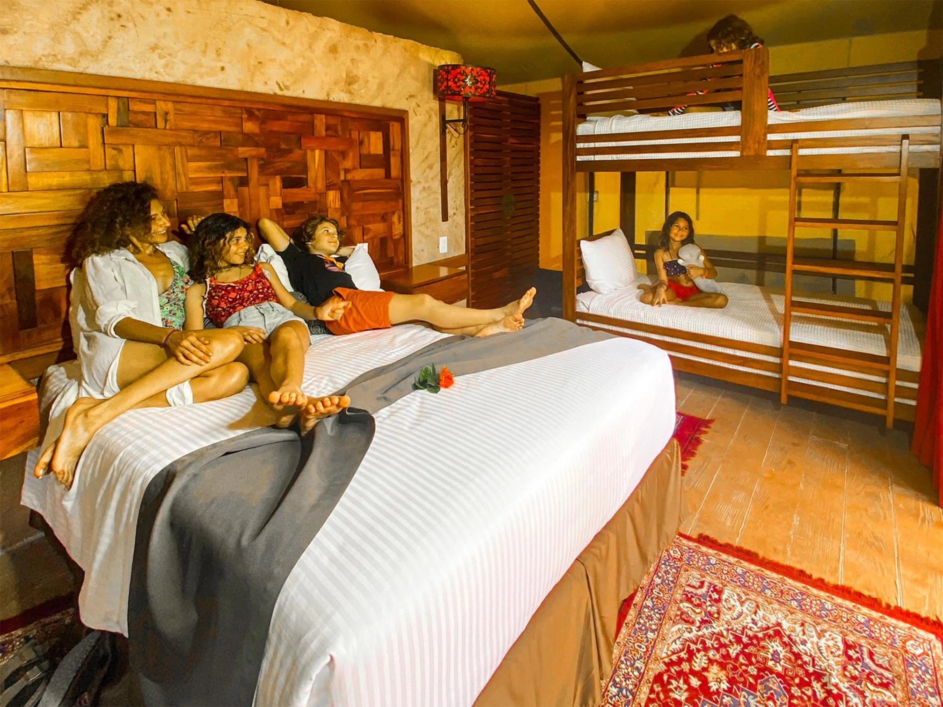 Photo of the whole room, Bed in Serenity Authentic Glamping Tulum