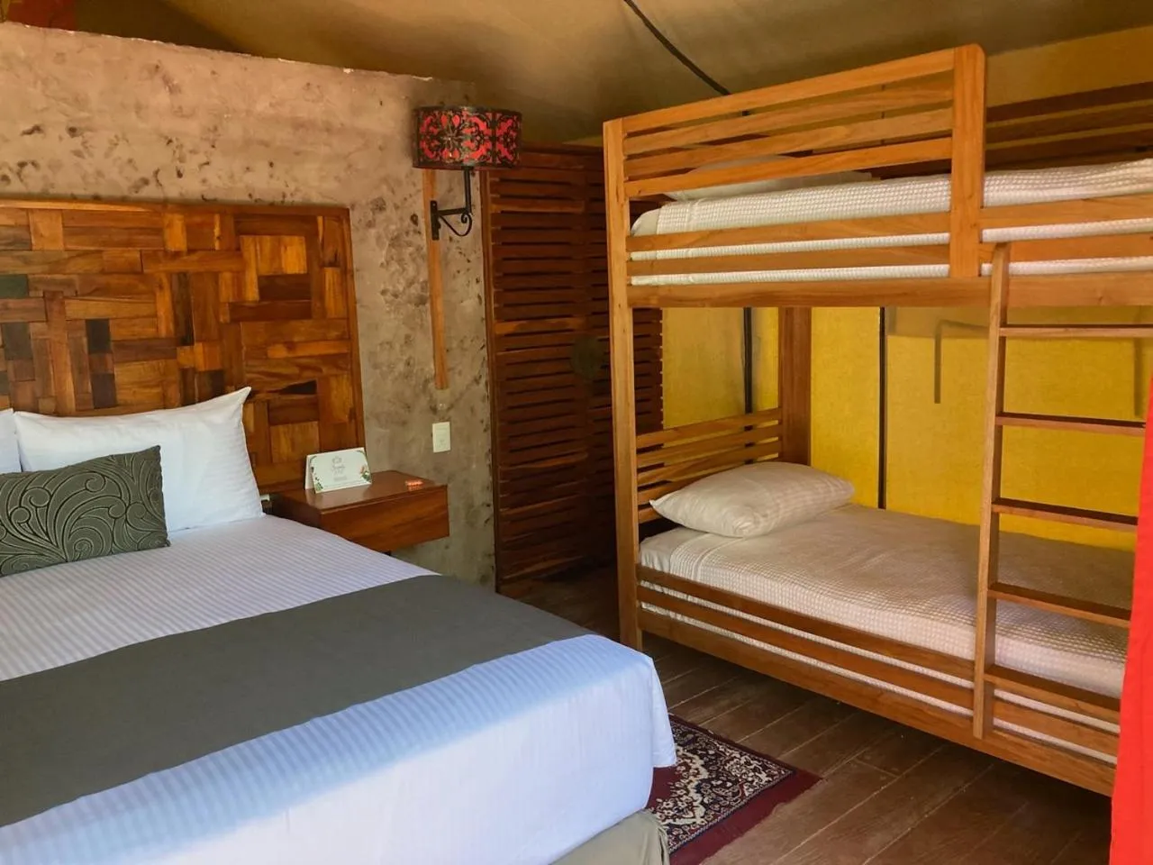 bunk bed, Bed in Serenity Authentic Glamping Tulum