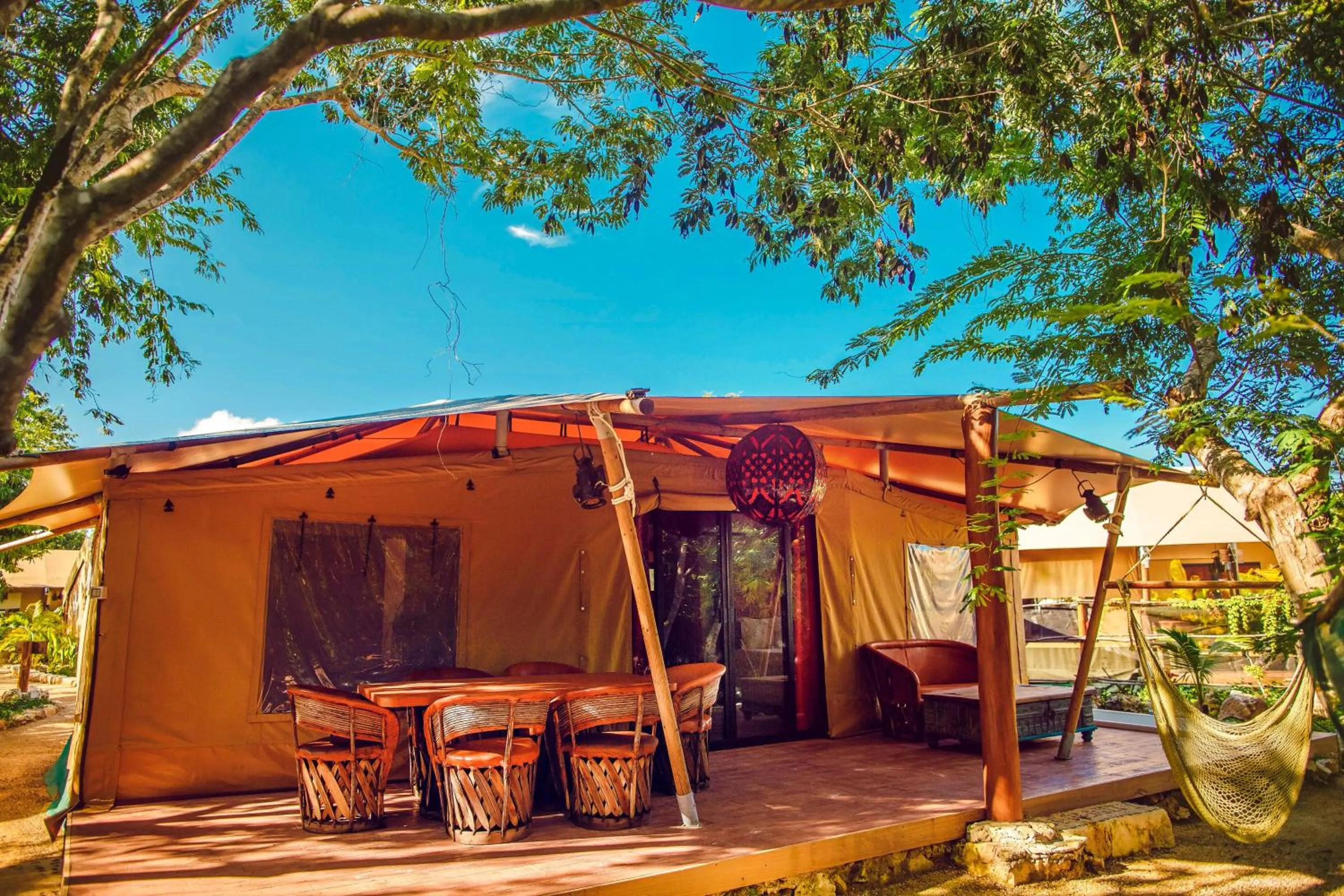Property building in Serenity Authentic Glamping Tulum