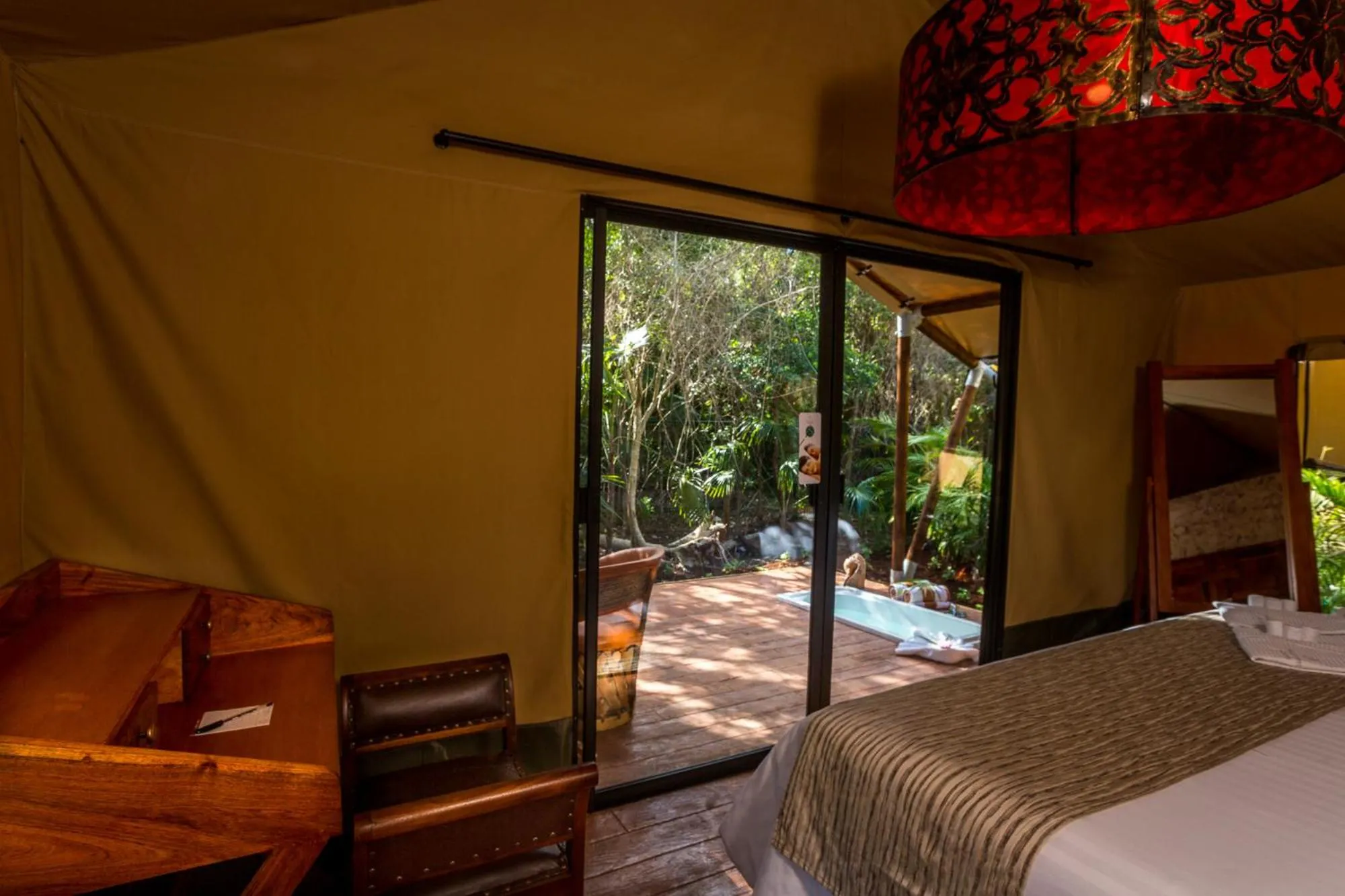 Bedroom, Bed in Serenity Authentic Glamping Tulum