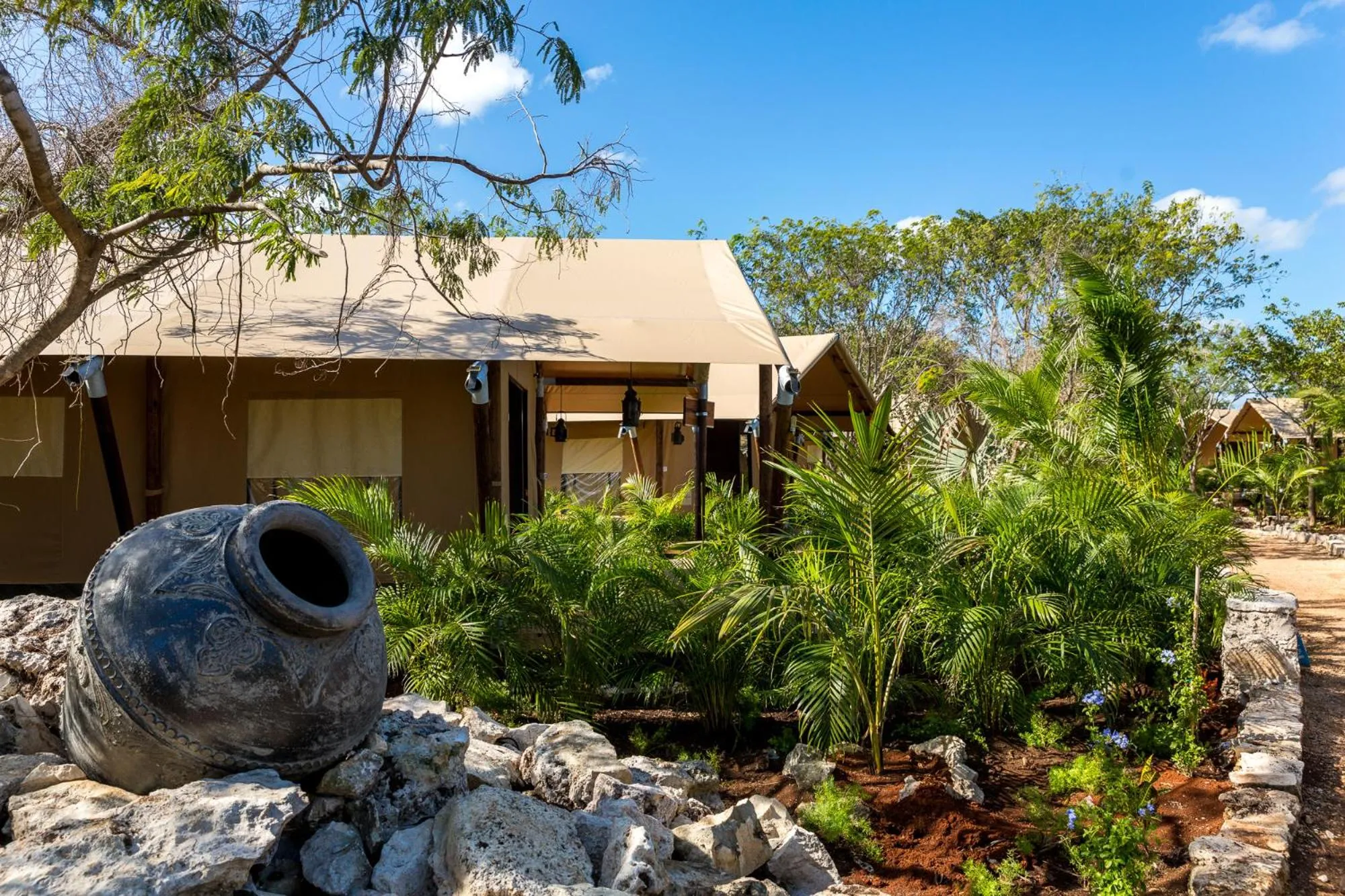 Property building in Serenity Authentic Glamping Tulum