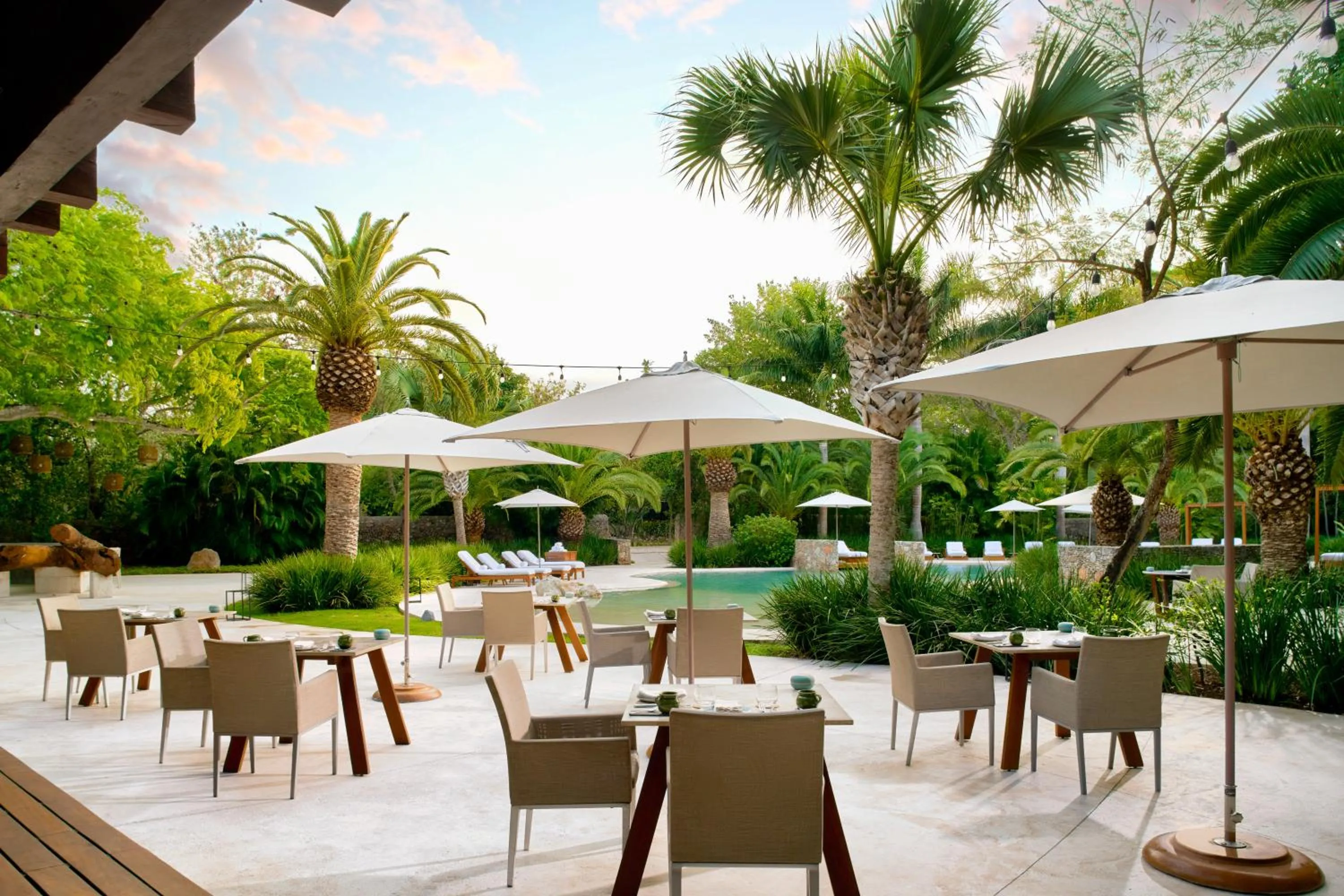 Breakfast in Chablé Yucatan