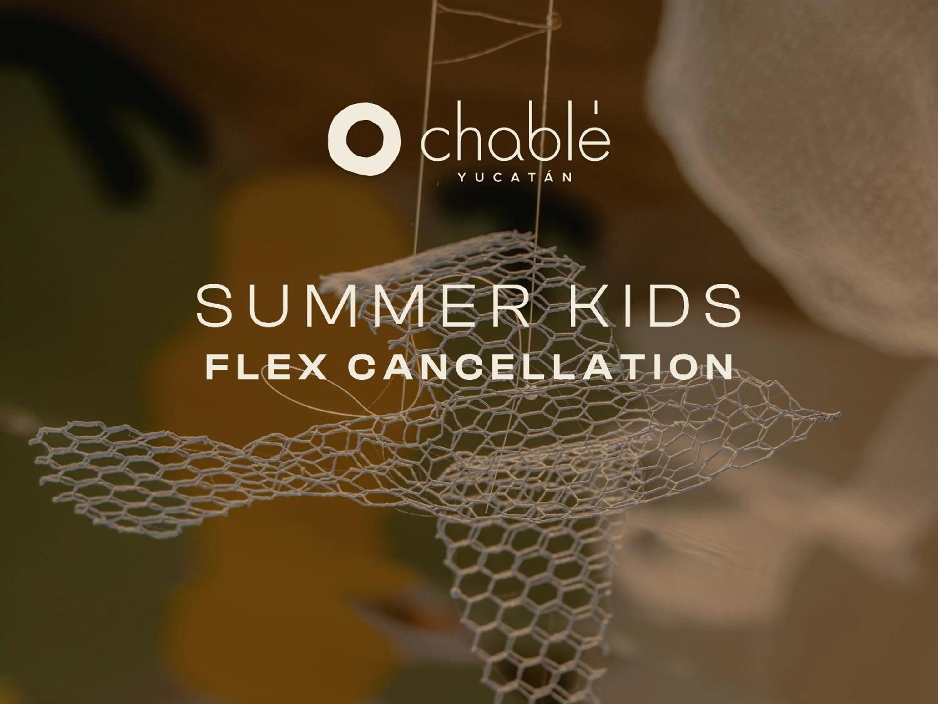 Kids's club in Chablé Yucatan