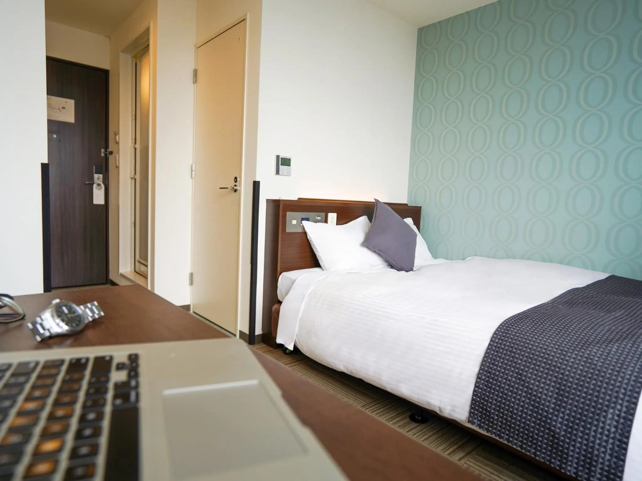 Photo of the whole room, Bed in Hotel New Gaea Domemae