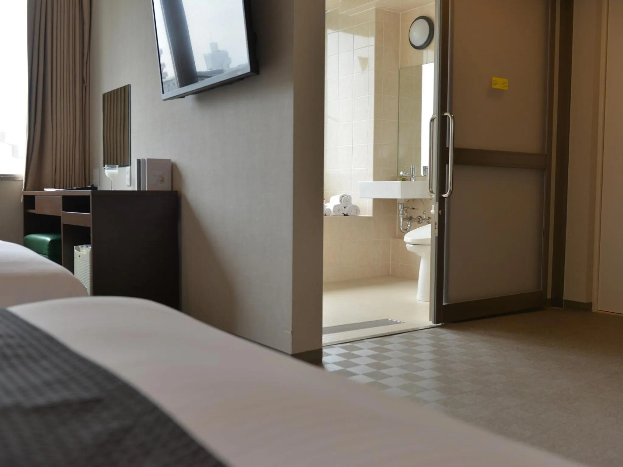 Photo of the whole room, Bed in Hotel New Gaea Domemae