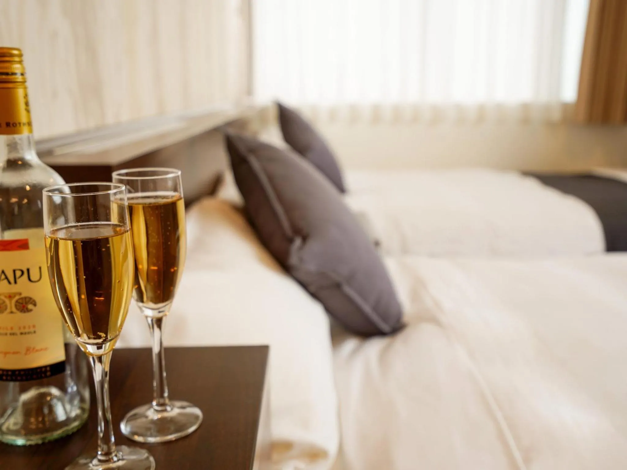 Photo of the whole room, Bed in Hotel New Gaea Domemae