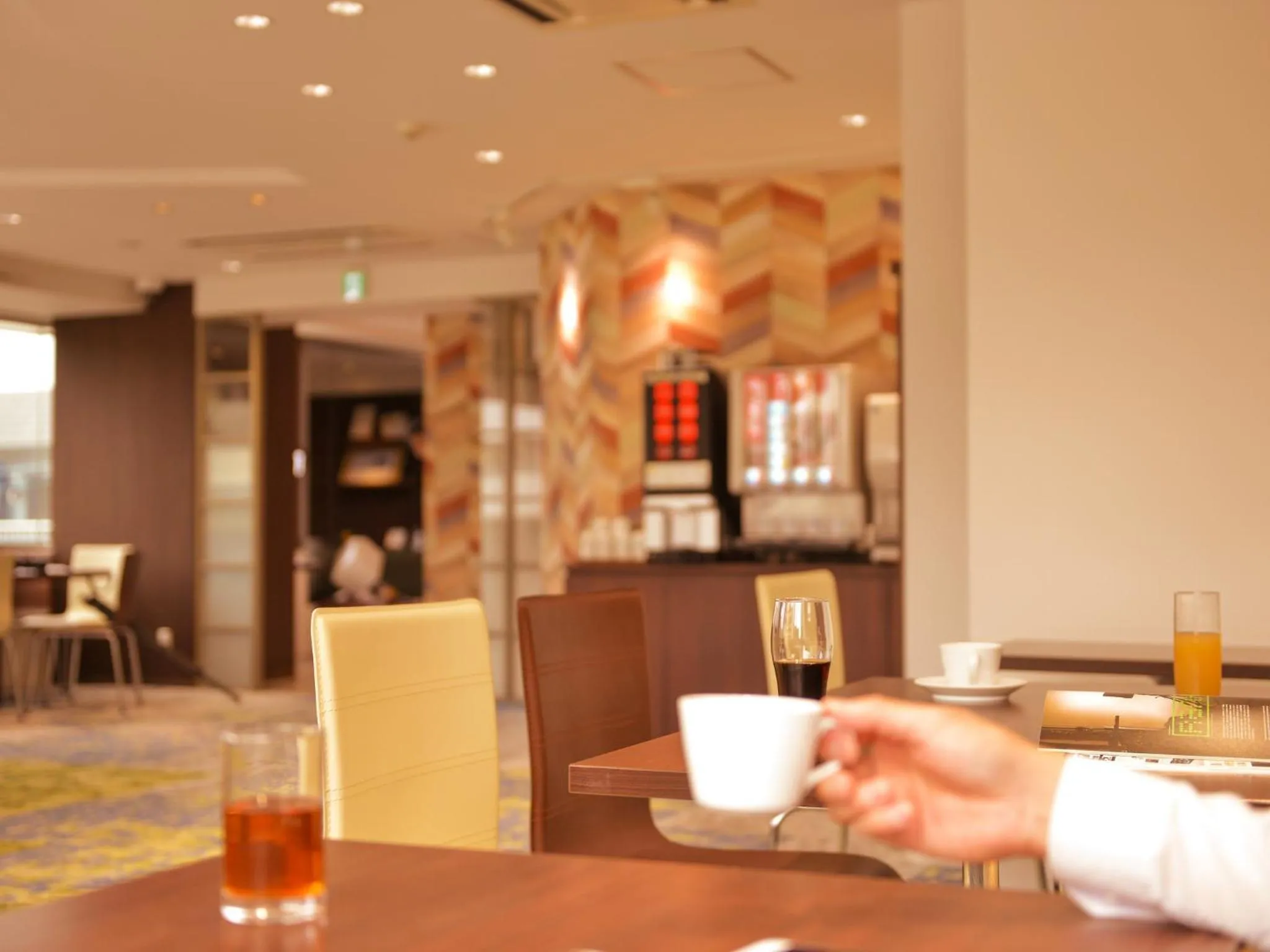 Communal lounge/ TV room in Hotel New Gaea Domemae