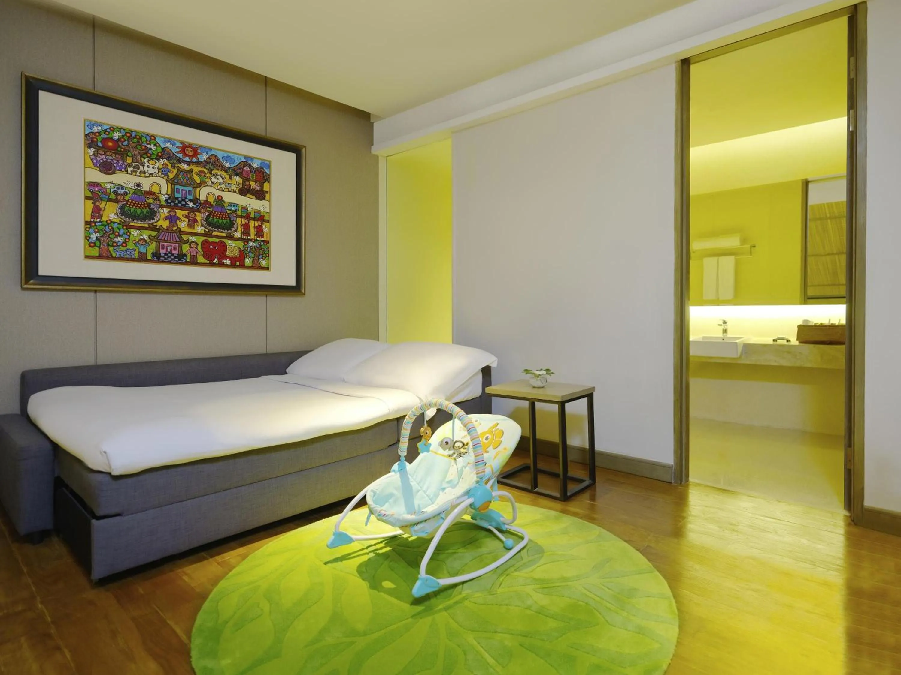 Bedroom, Bed in Mövenpick Resort & Spa Jimbaran Bali