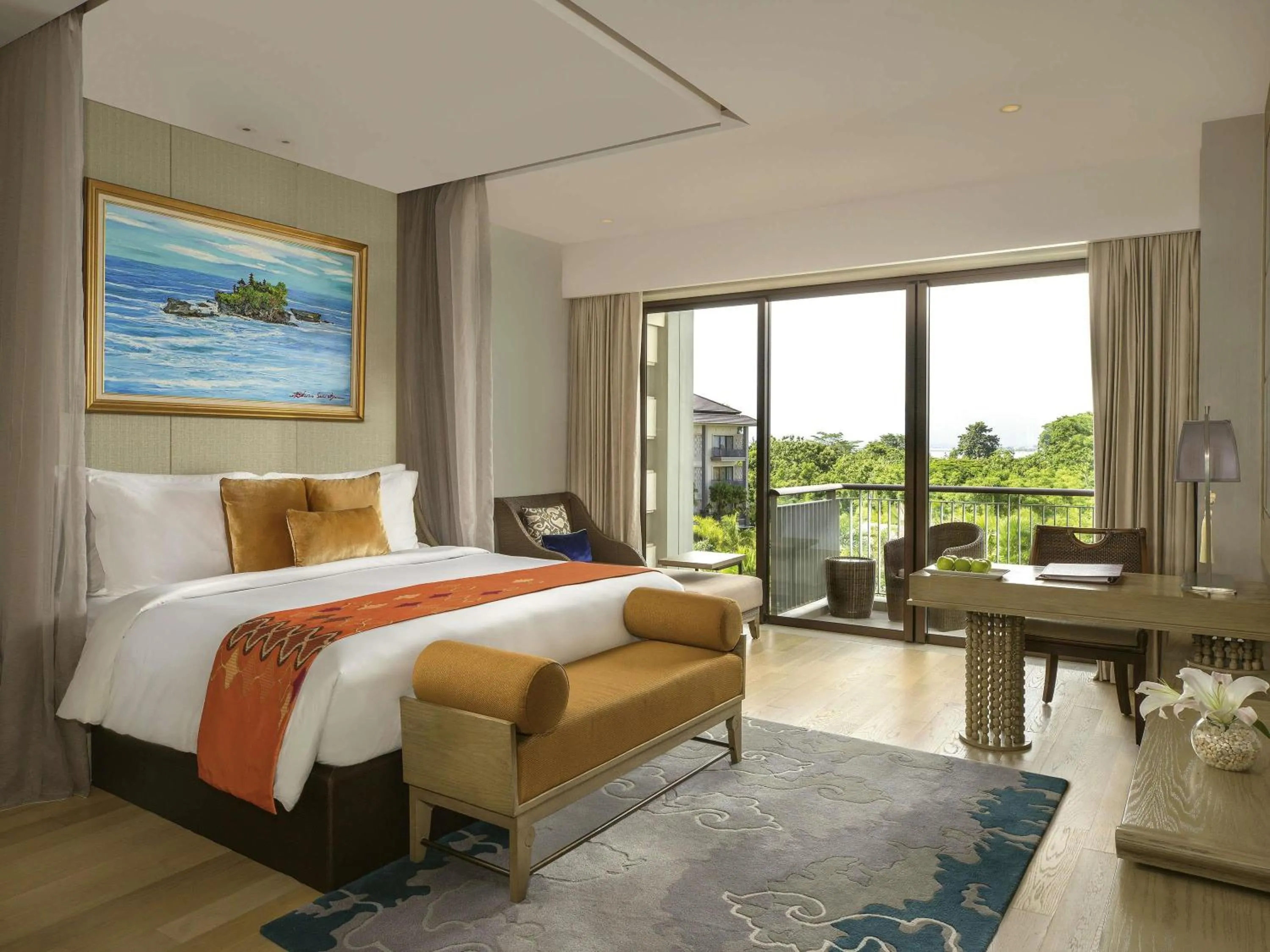 Photo of the whole room, Bed in Mövenpick Resort & Spa Jimbaran Bali