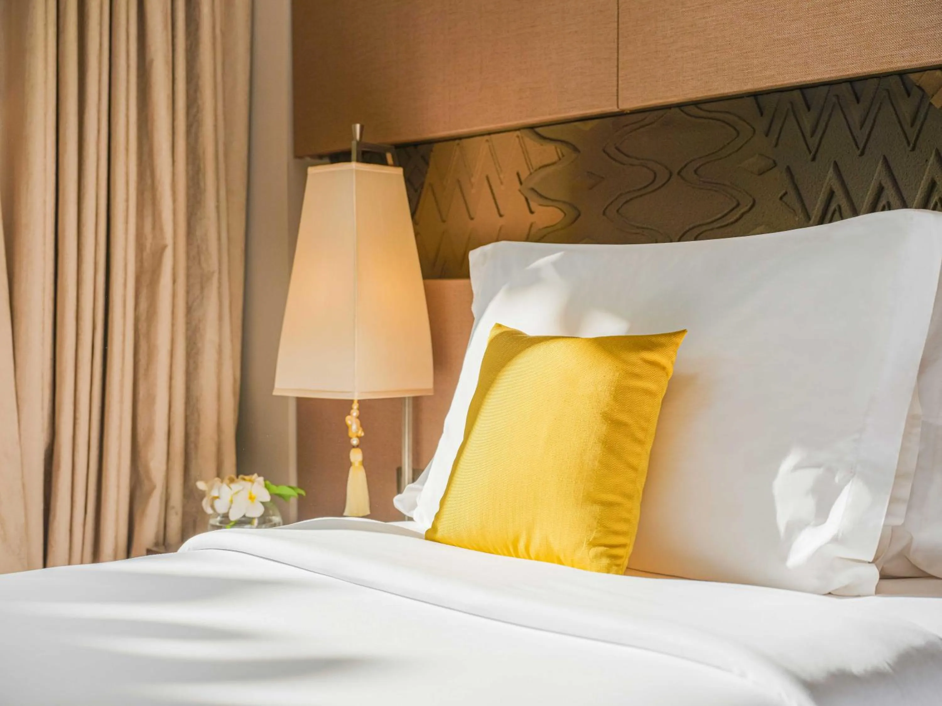 Bed in Mövenpick Resort & Spa Jimbaran Bali