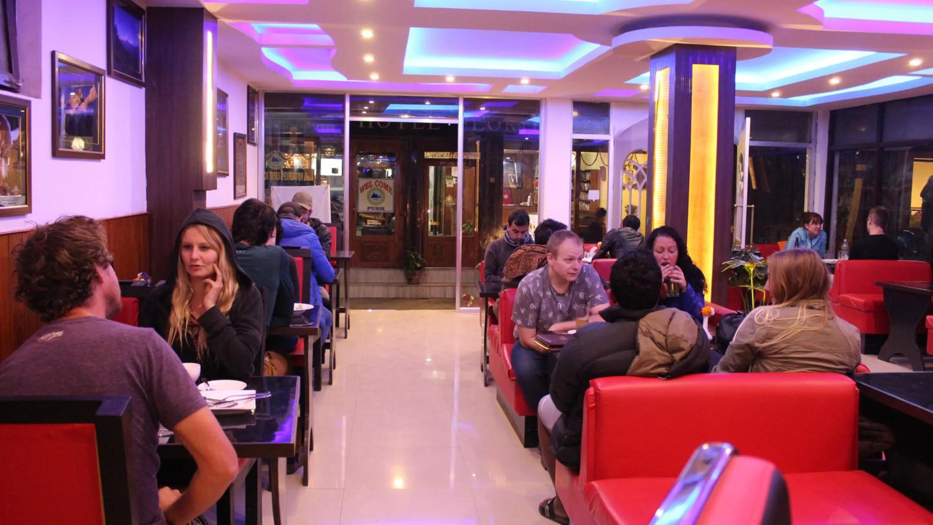 group of guests in Hotel Gallery Nepal