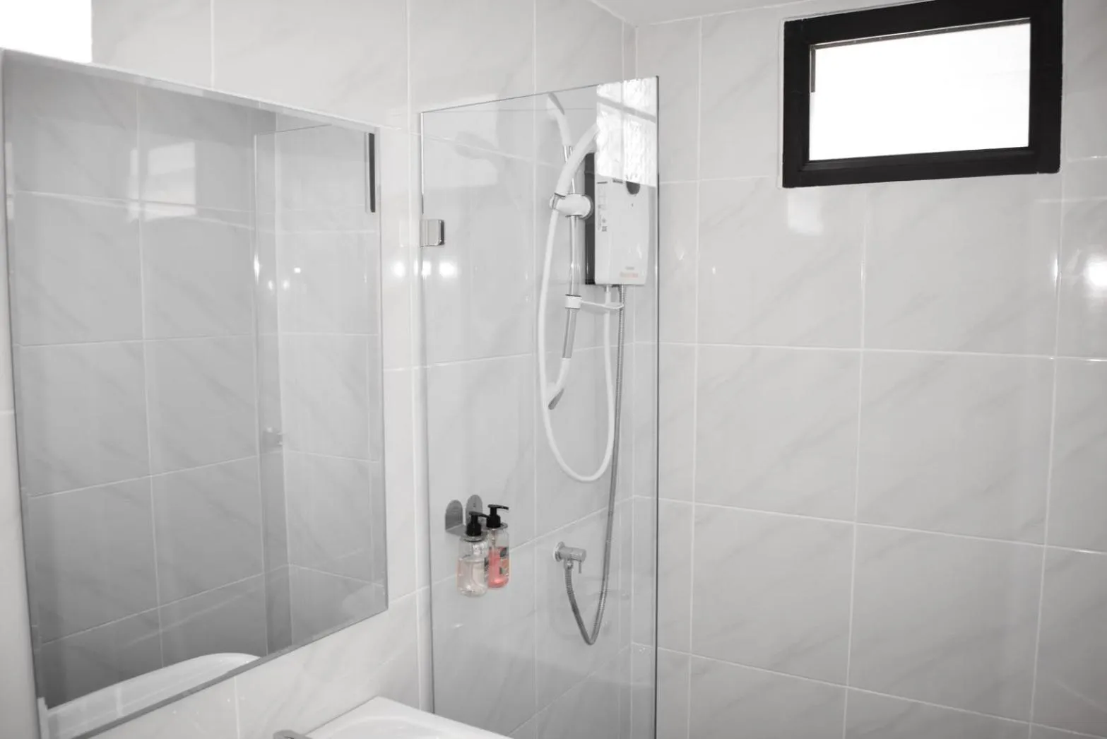 Shower in Wesahh Homeplace