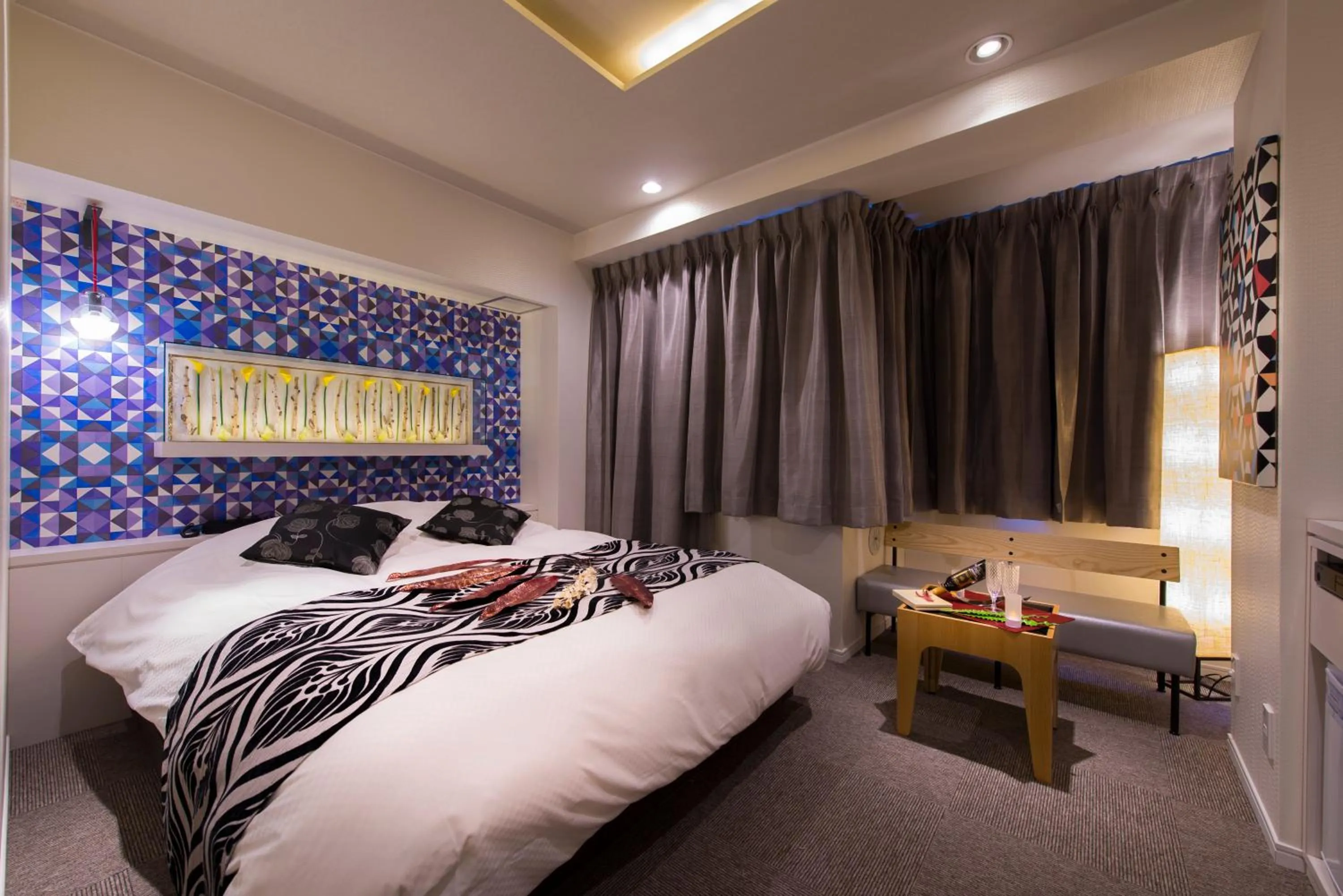 Photo of the whole room, Bed in Hotel COREST (Adult Only)