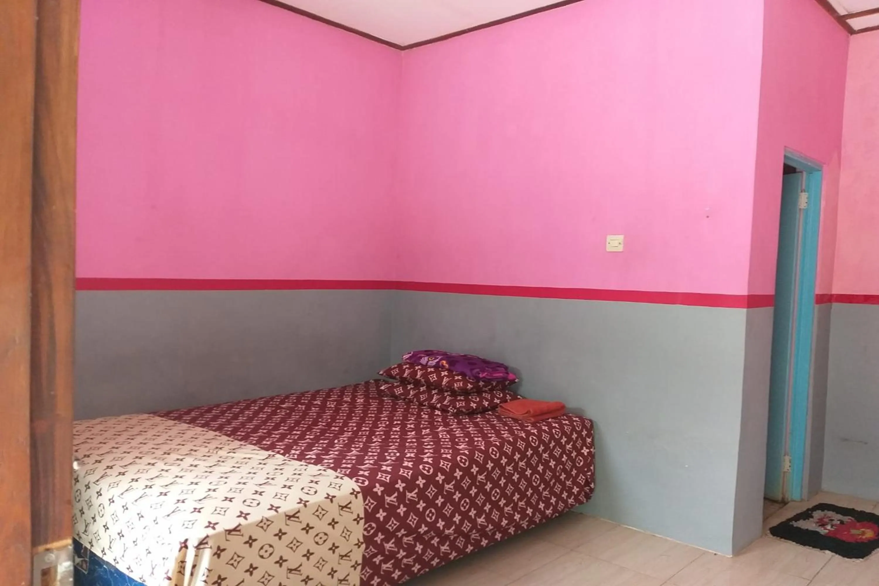 Bed in Ijen Traveller & Homestay