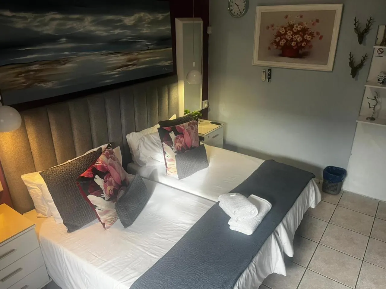 Bed in Mitchell's Guesthouse