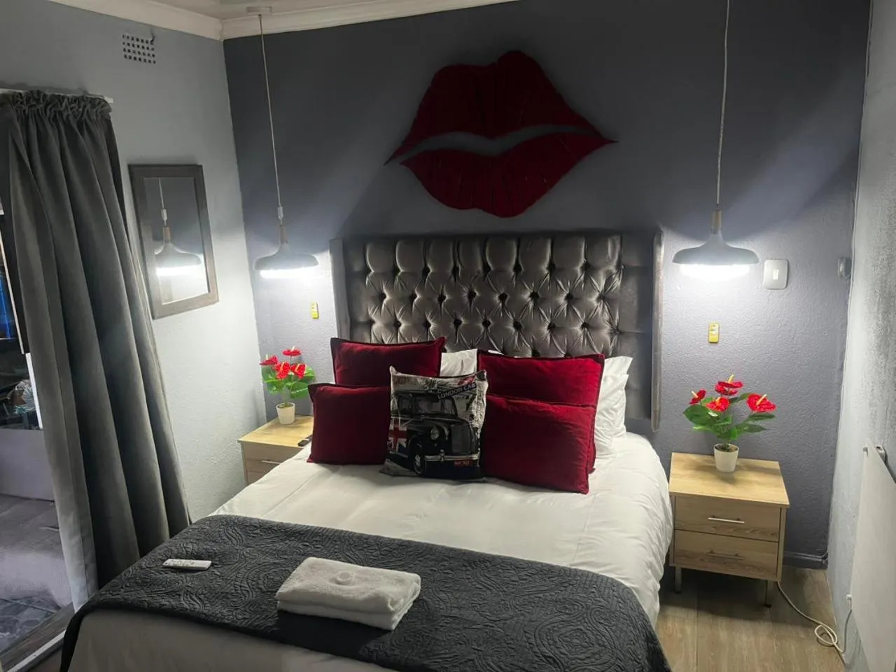 Bed in Mitchell's Guesthouse