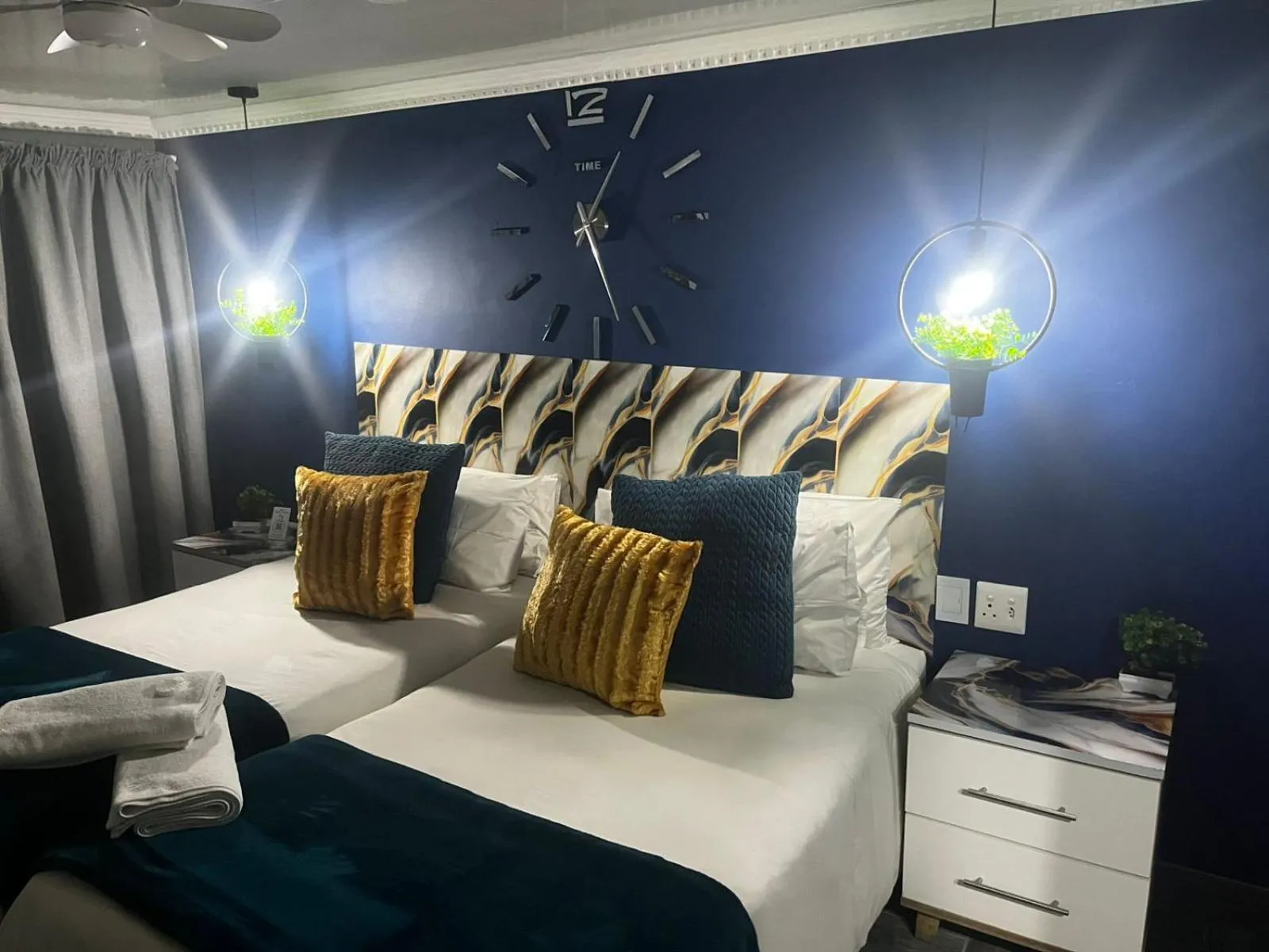 Bed in Mitchell's Guesthouse