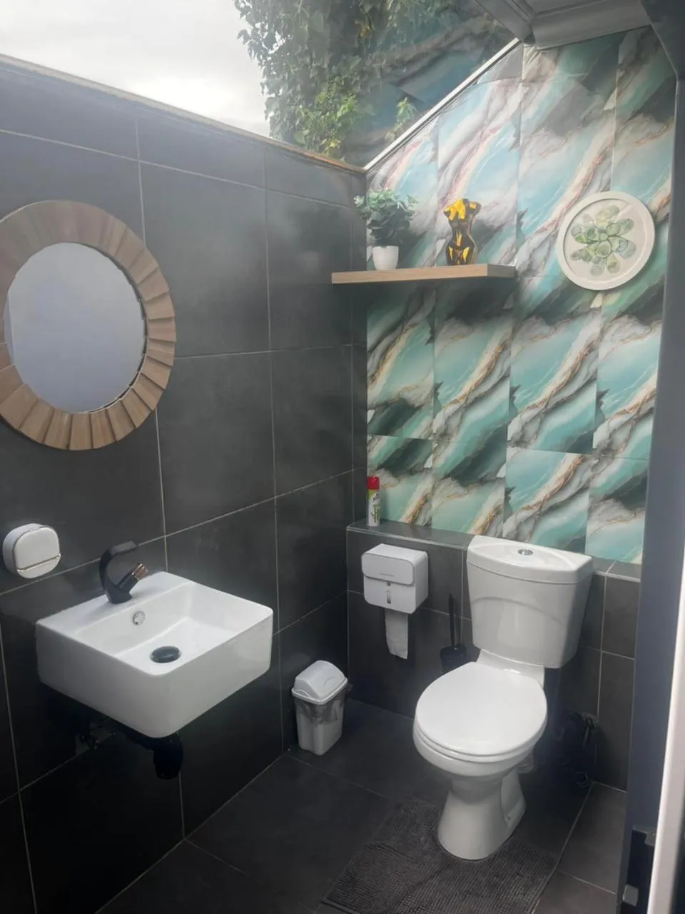 Shower in Mitchell's Guesthouse