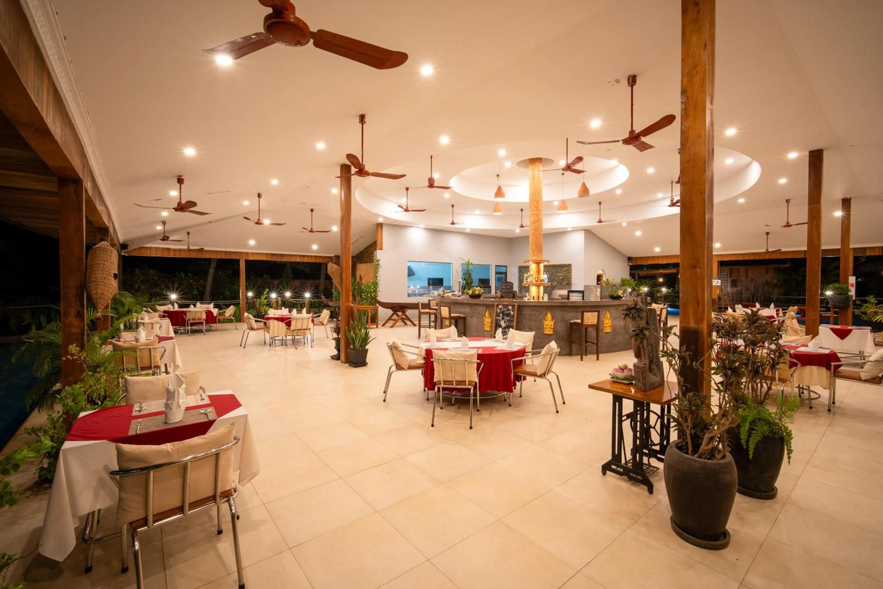 Dinner in Authentic Khmer Village Resort