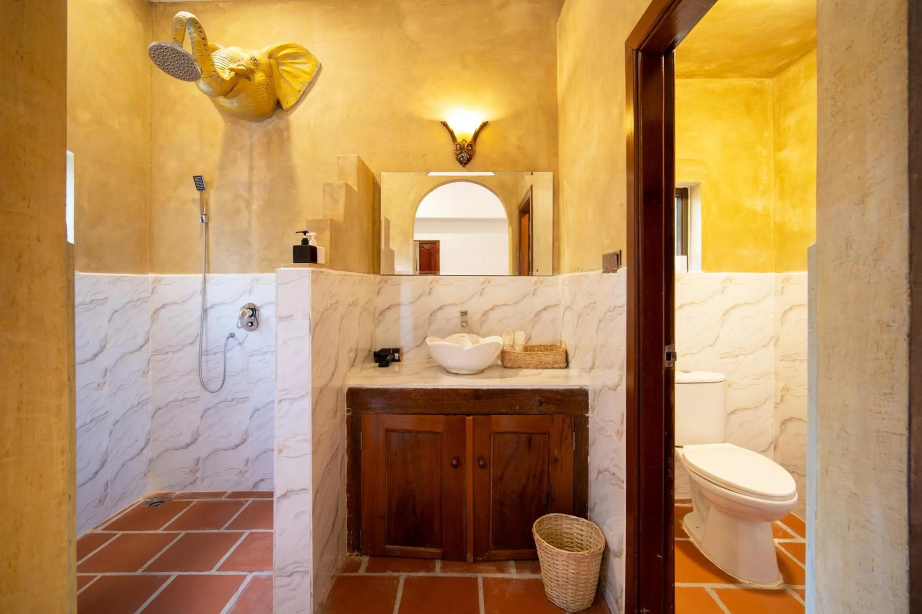 Bathroom in Authentic Khmer Village Resort