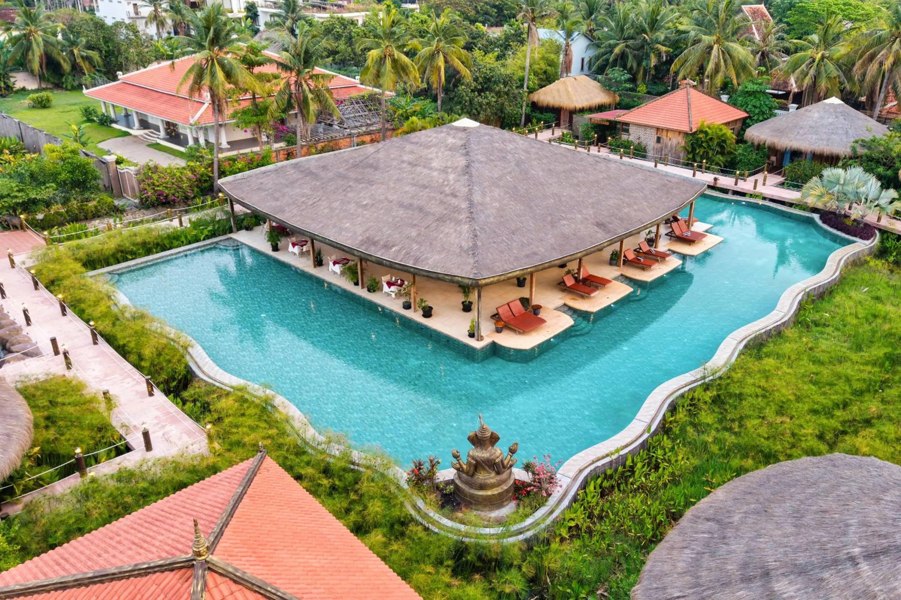 Restaurant/places to eat in Authentic Khmer Village Resort