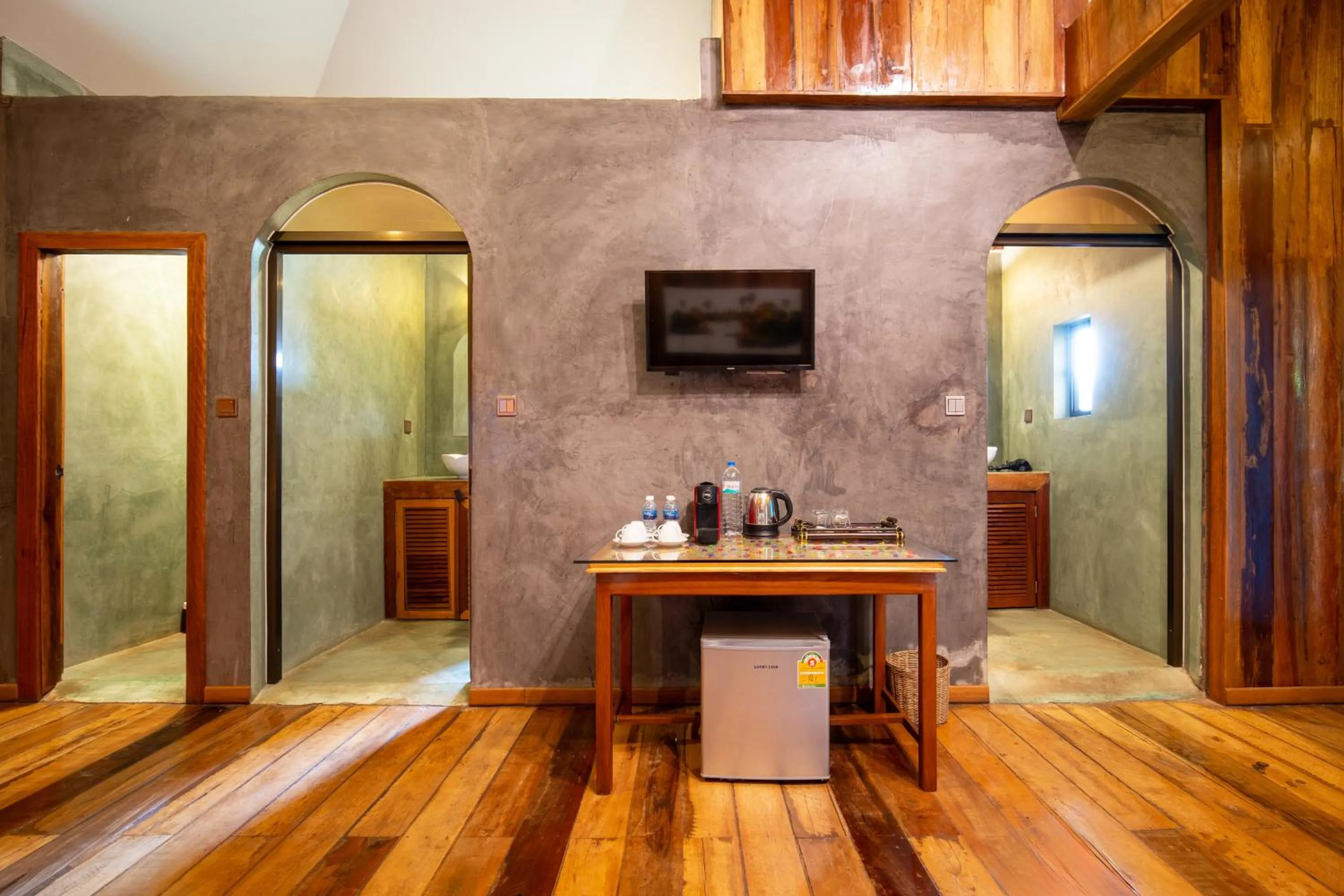 Living room in Authentic Khmer Village Resort