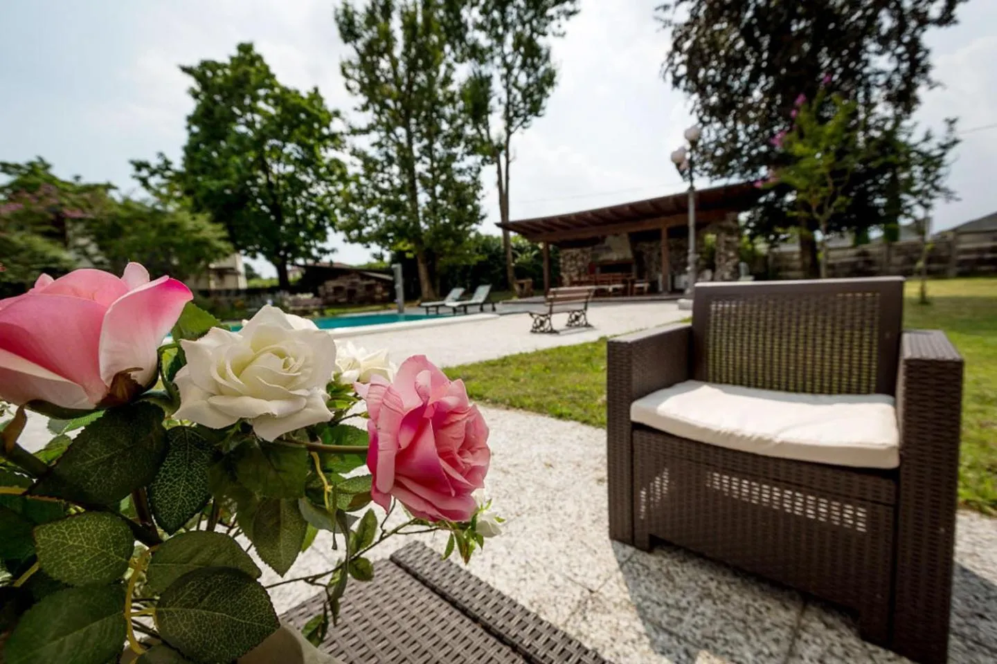 Garden in Villa Berrettini