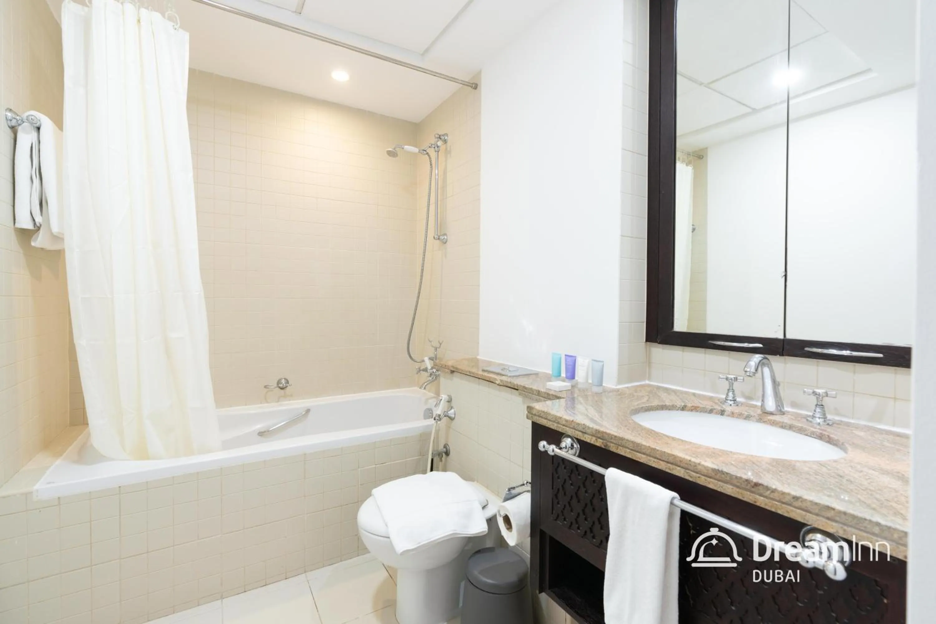 Shower in Dream Inn Apartments - Burj Residences Burj Khalifa View