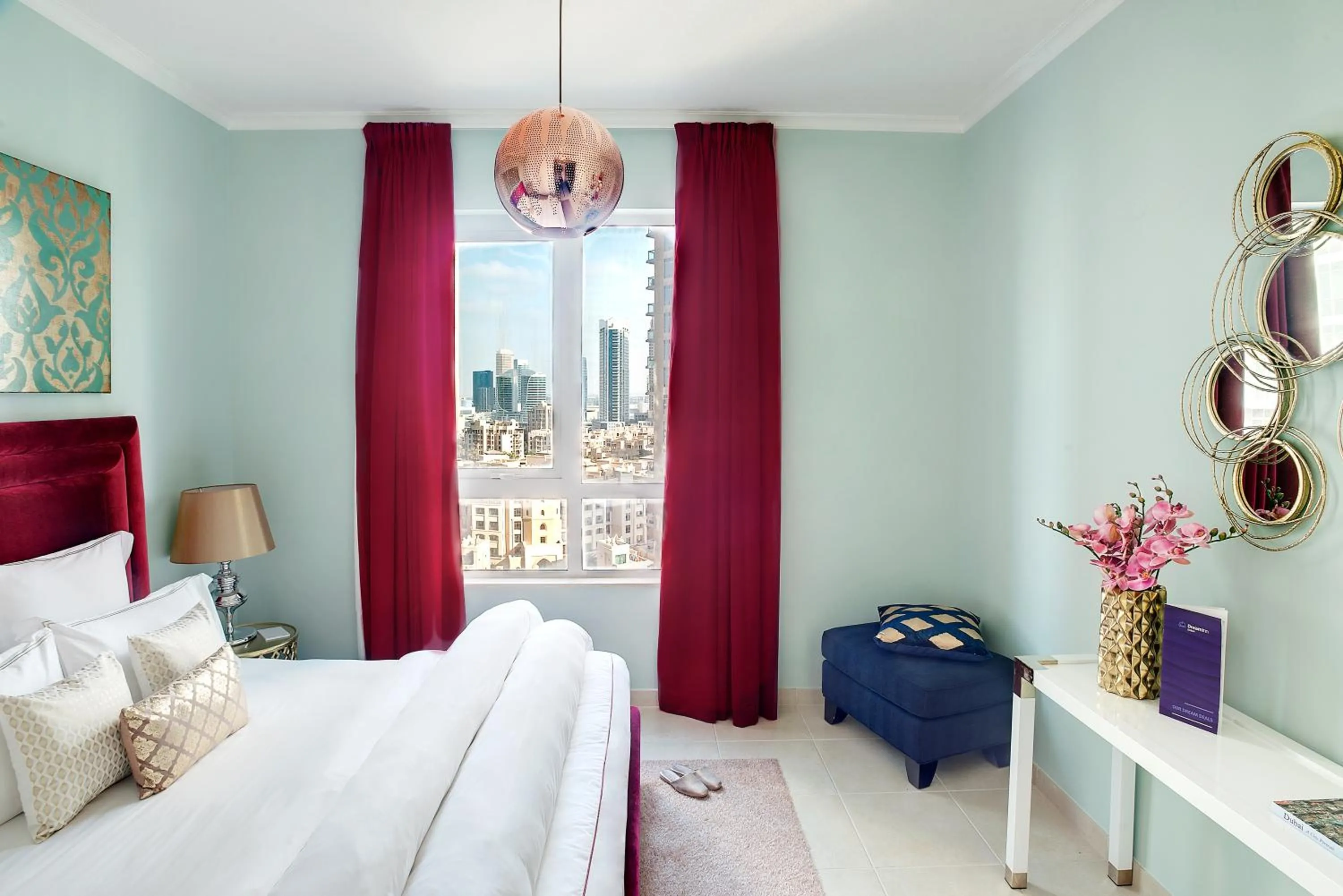 Bedroom, Bed in Dream Inn Apartments - Burj Residences Burj Khalifa View