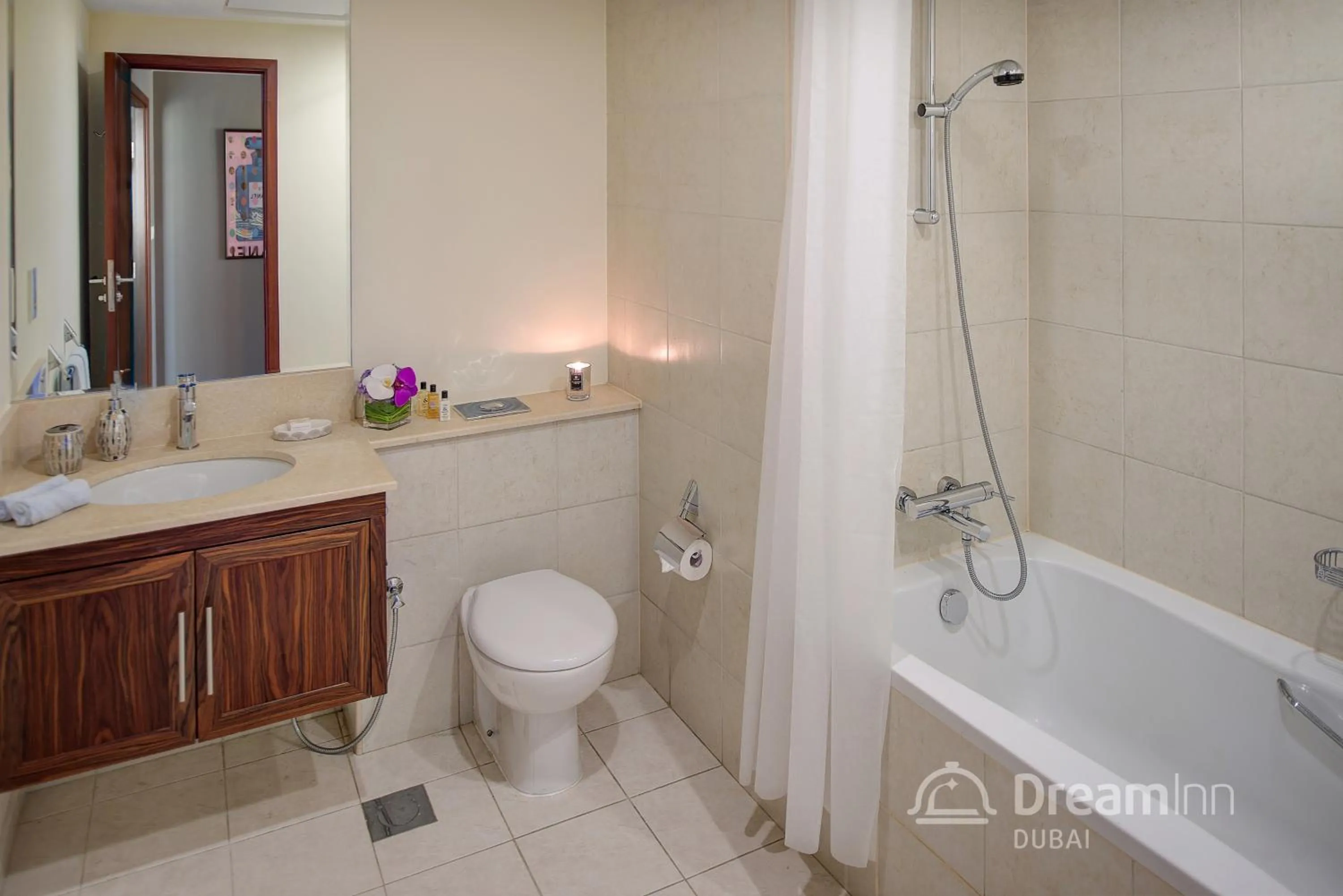 Bathroom in Dream Inn Apartments - Burj Residences Burj Khalifa View