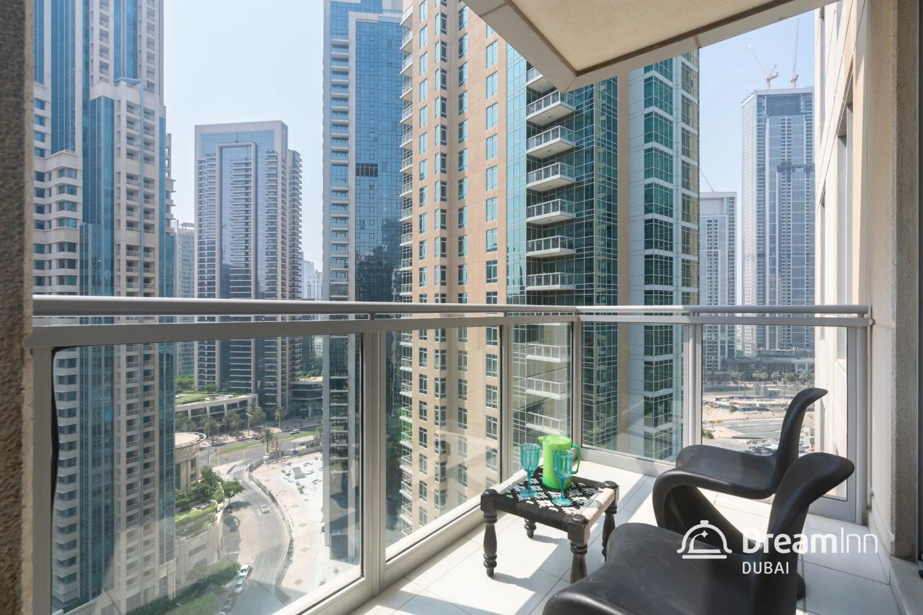 Balcony/Terrace in Dream Inn Apartments - Burj Residences Burj Khalifa View