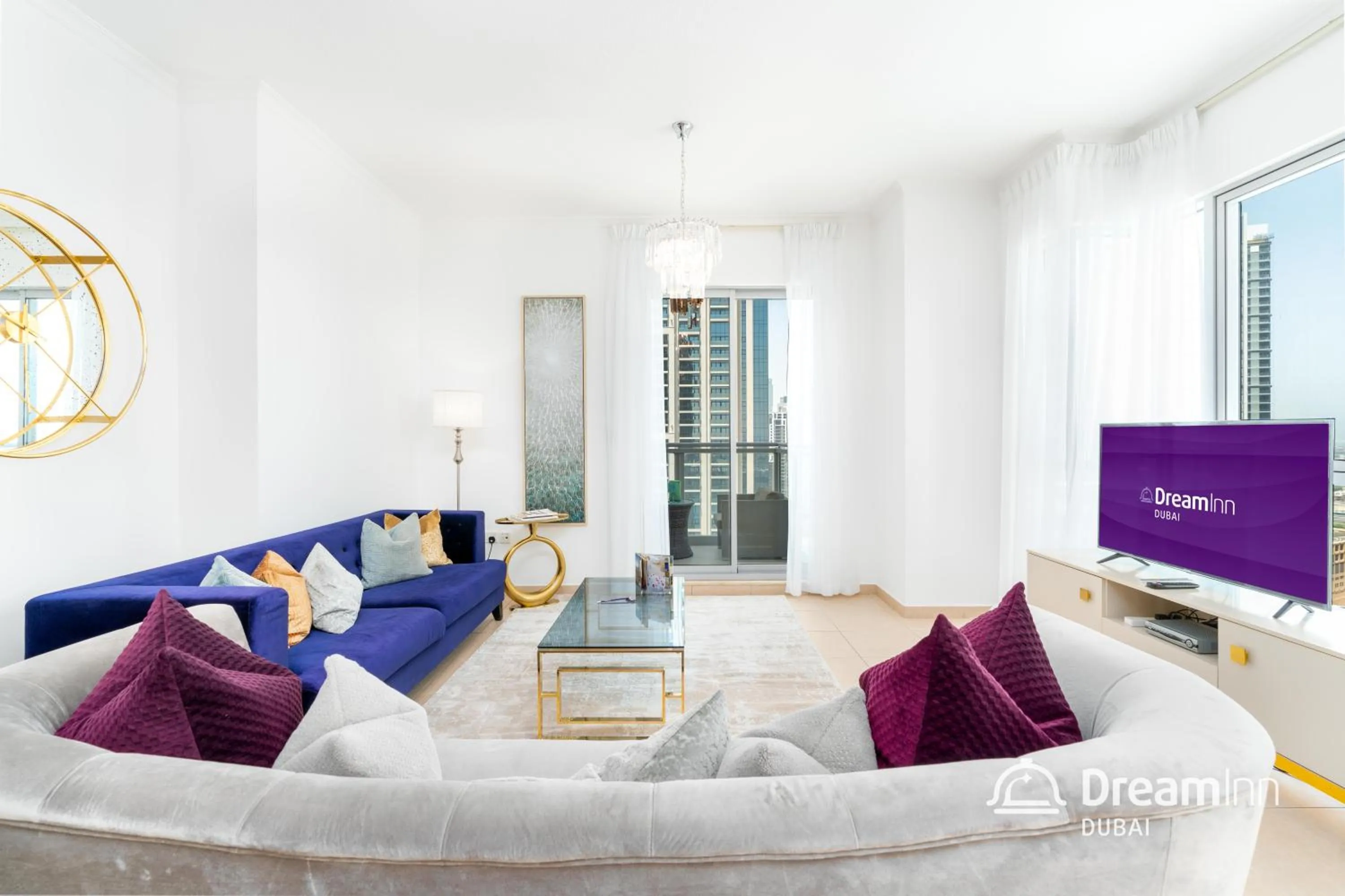 TV and multimedia in Dream Inn Apartments - Burj Residences Burj Khalifa View