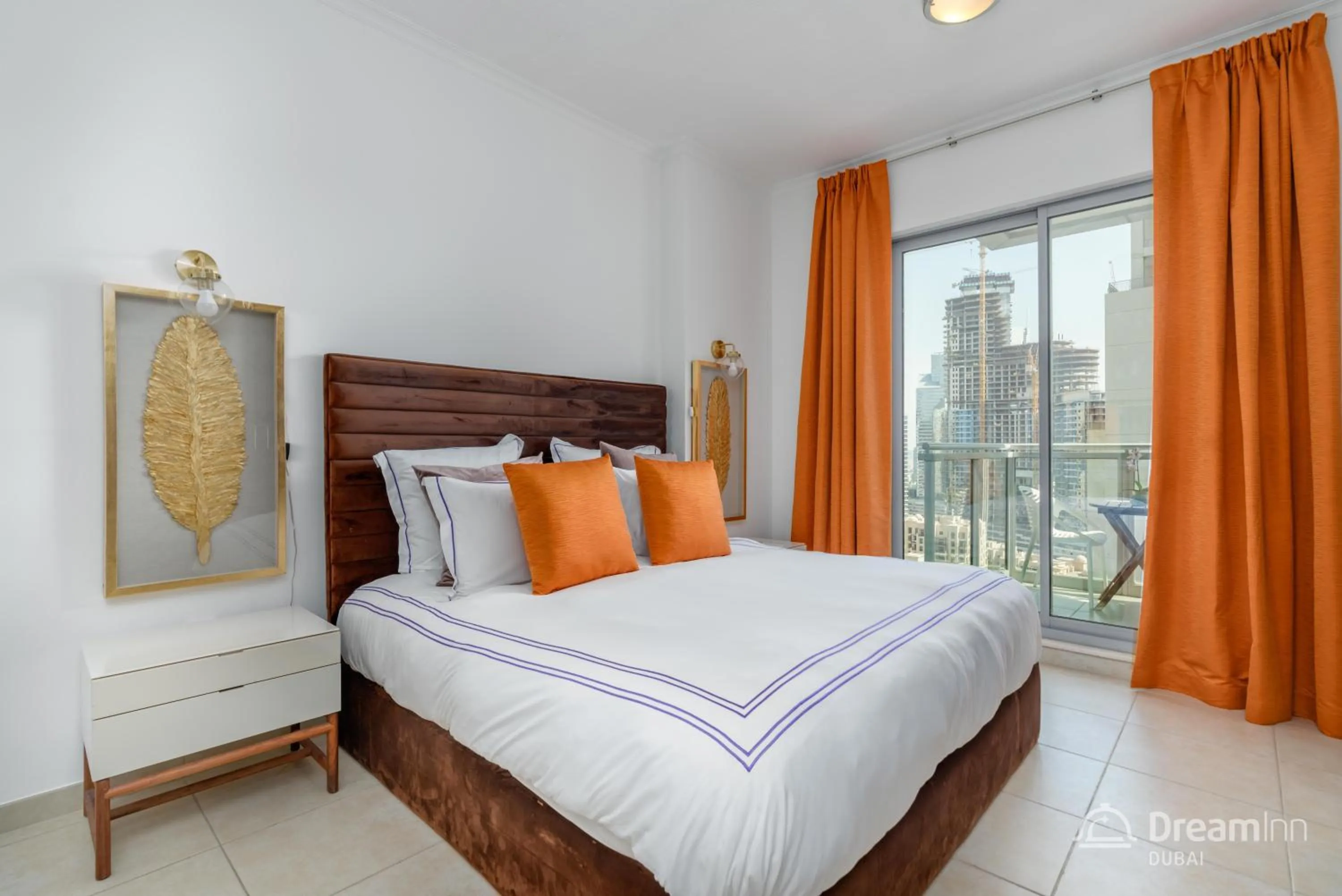 Bedroom, Bed in Dream Inn Apartments - Burj Residences Burj Khalifa View