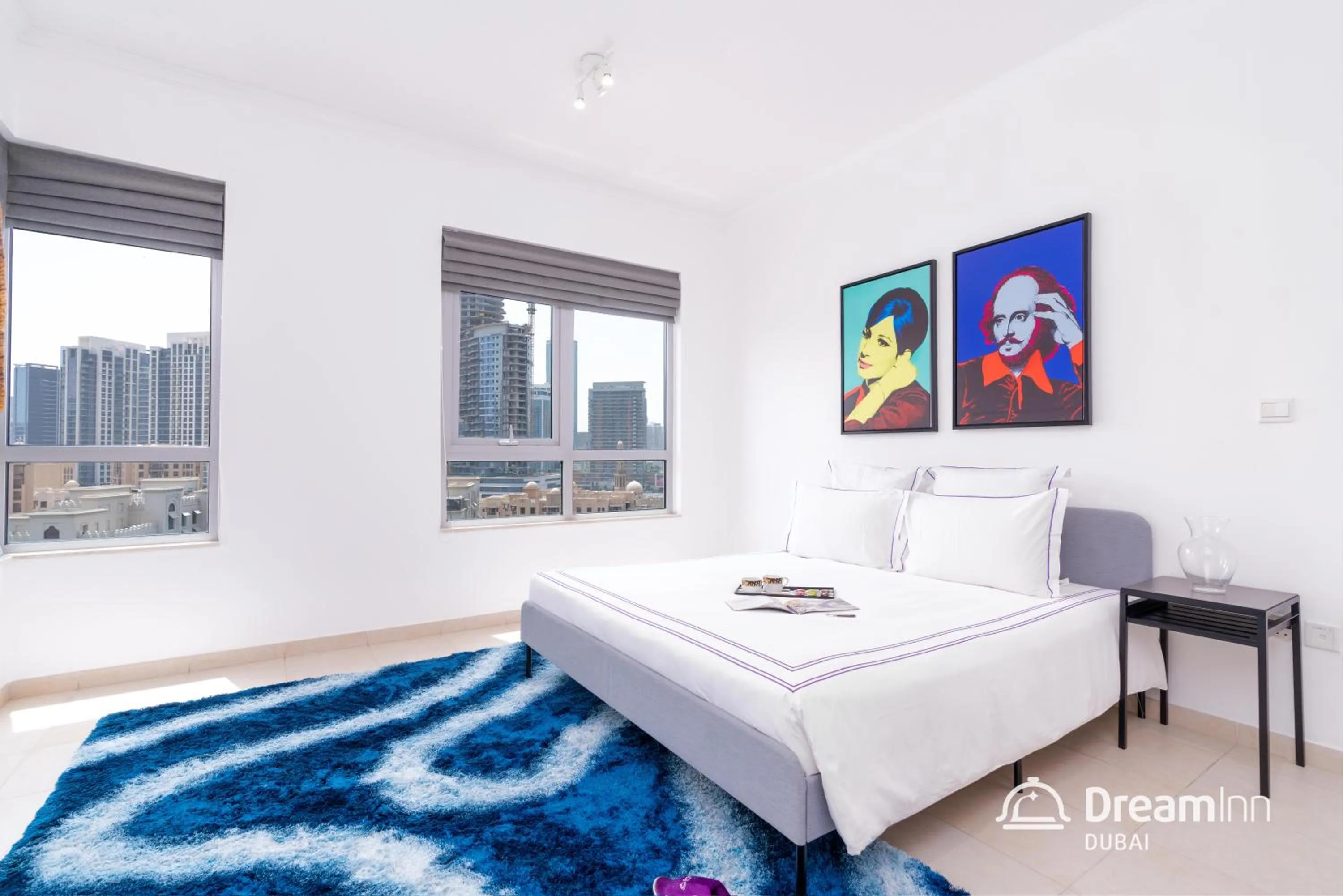 Bedroom, Bed in Dream Inn Apartments - Burj Residences Burj Khalifa View
