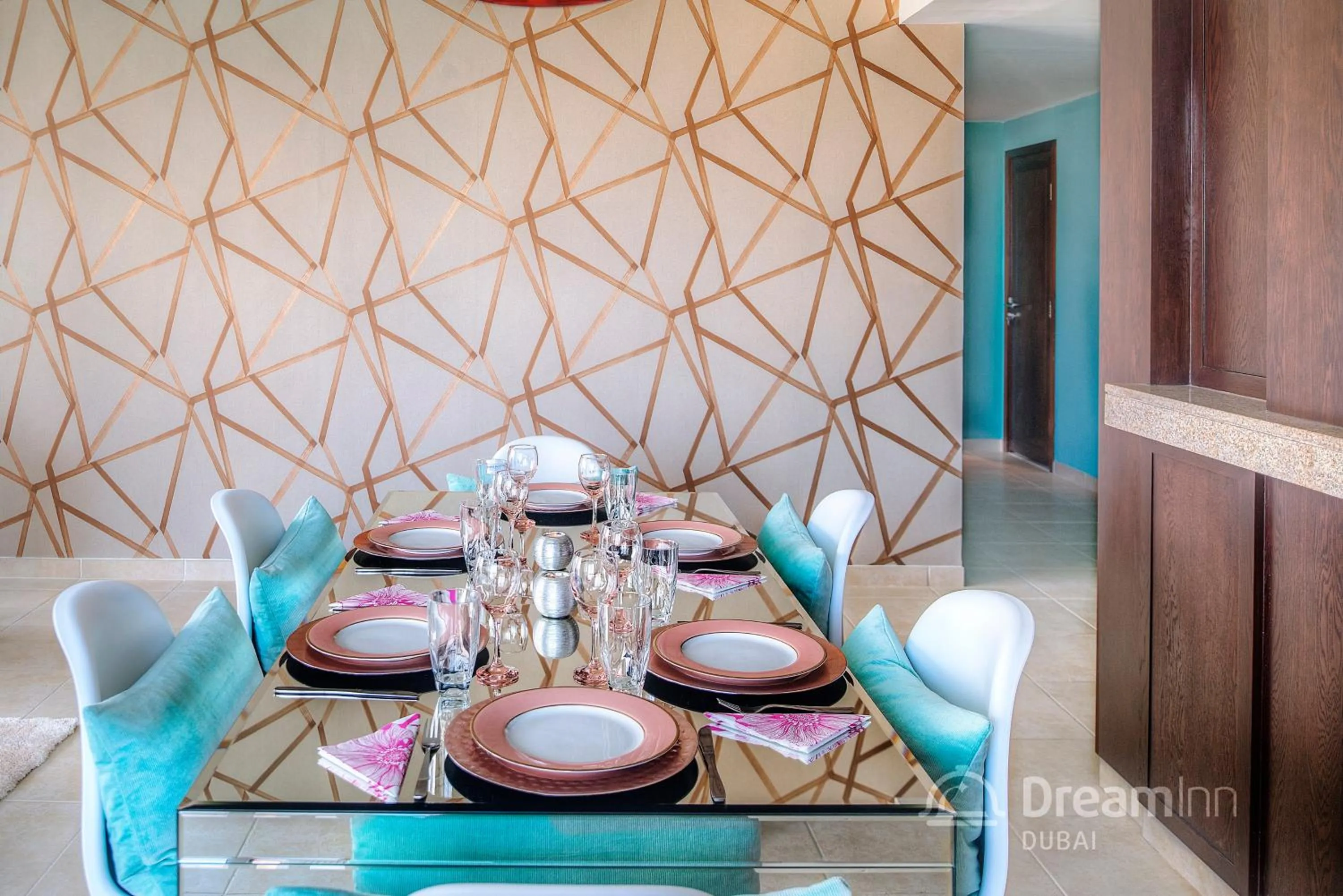 Dining area in Dream Inn Apartments - Burj Residences Burj Khalifa View