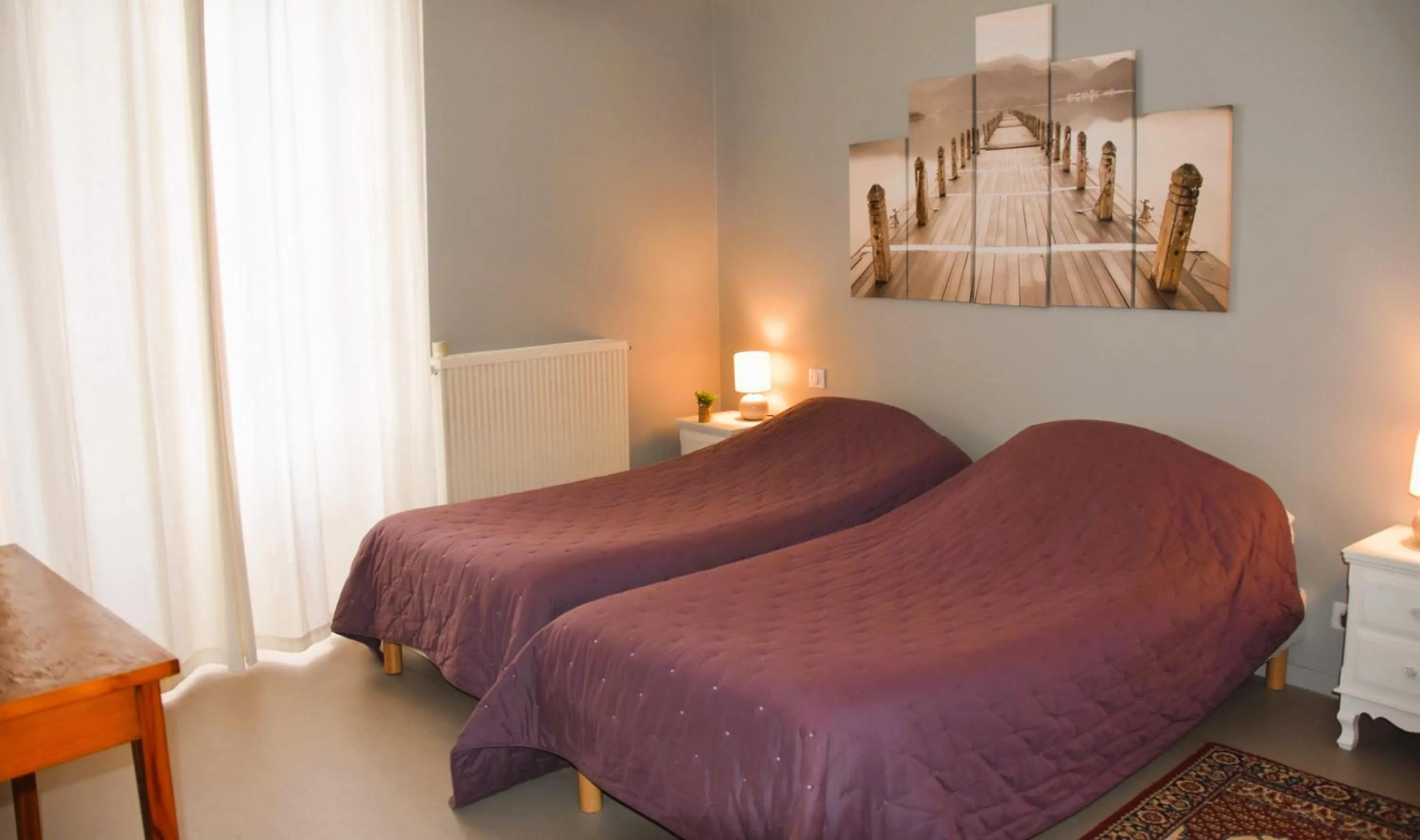 Bed in Le Logis de Céline