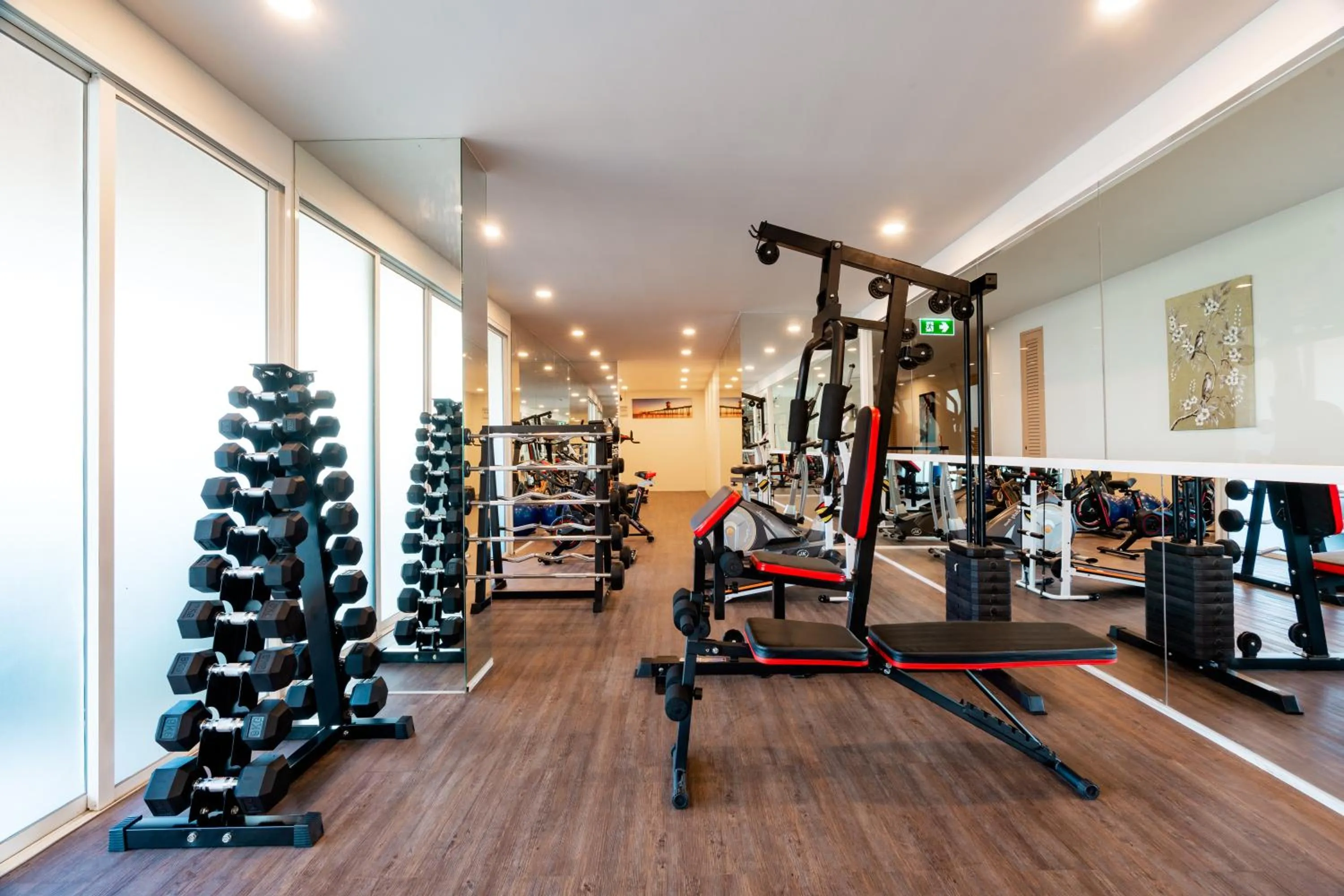 Fitness centre/facilities in Clarian Hotel Beach Patong