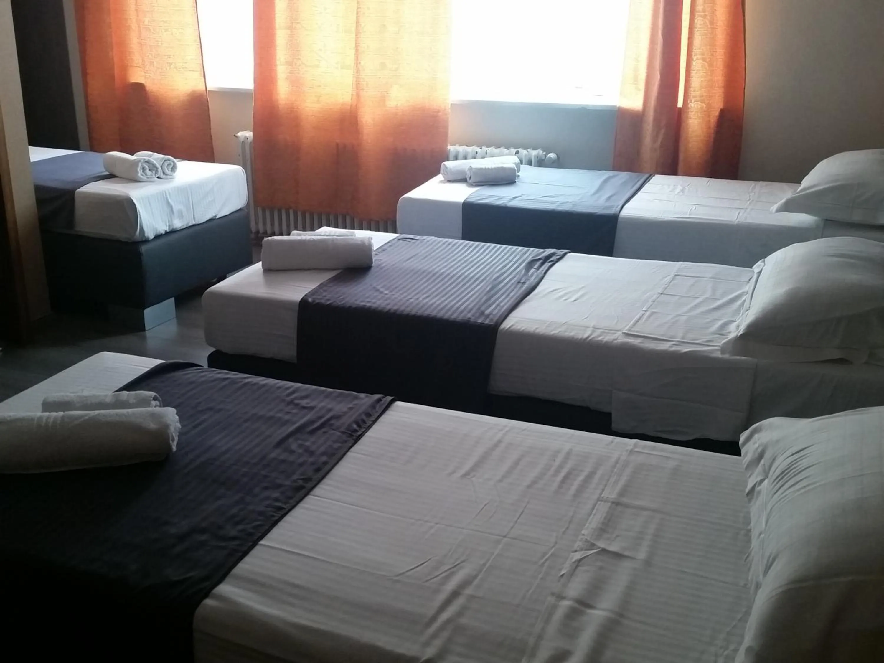 Bed in Hotel Prince de Liege